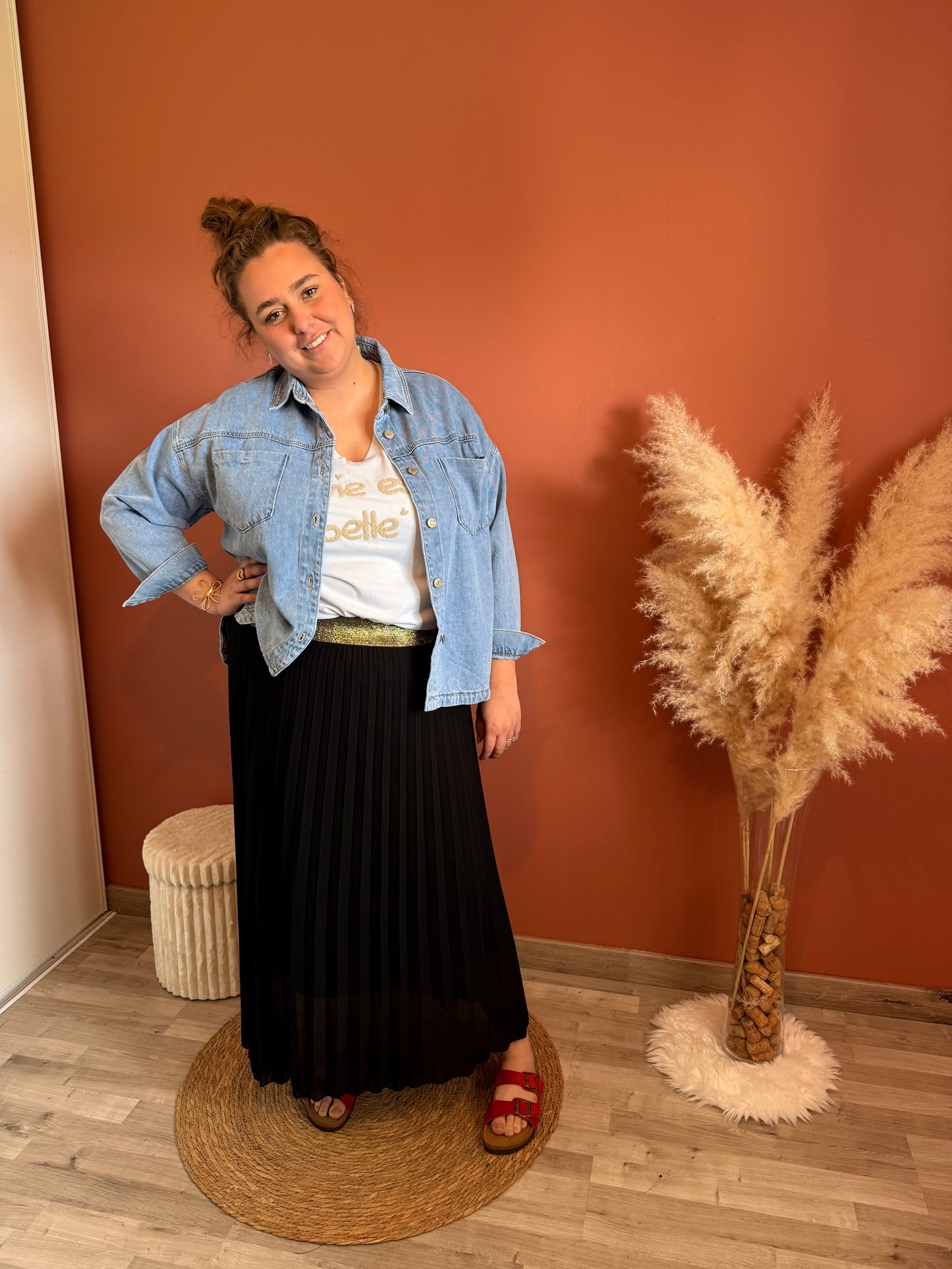 Surchemise oversize Romy en jean