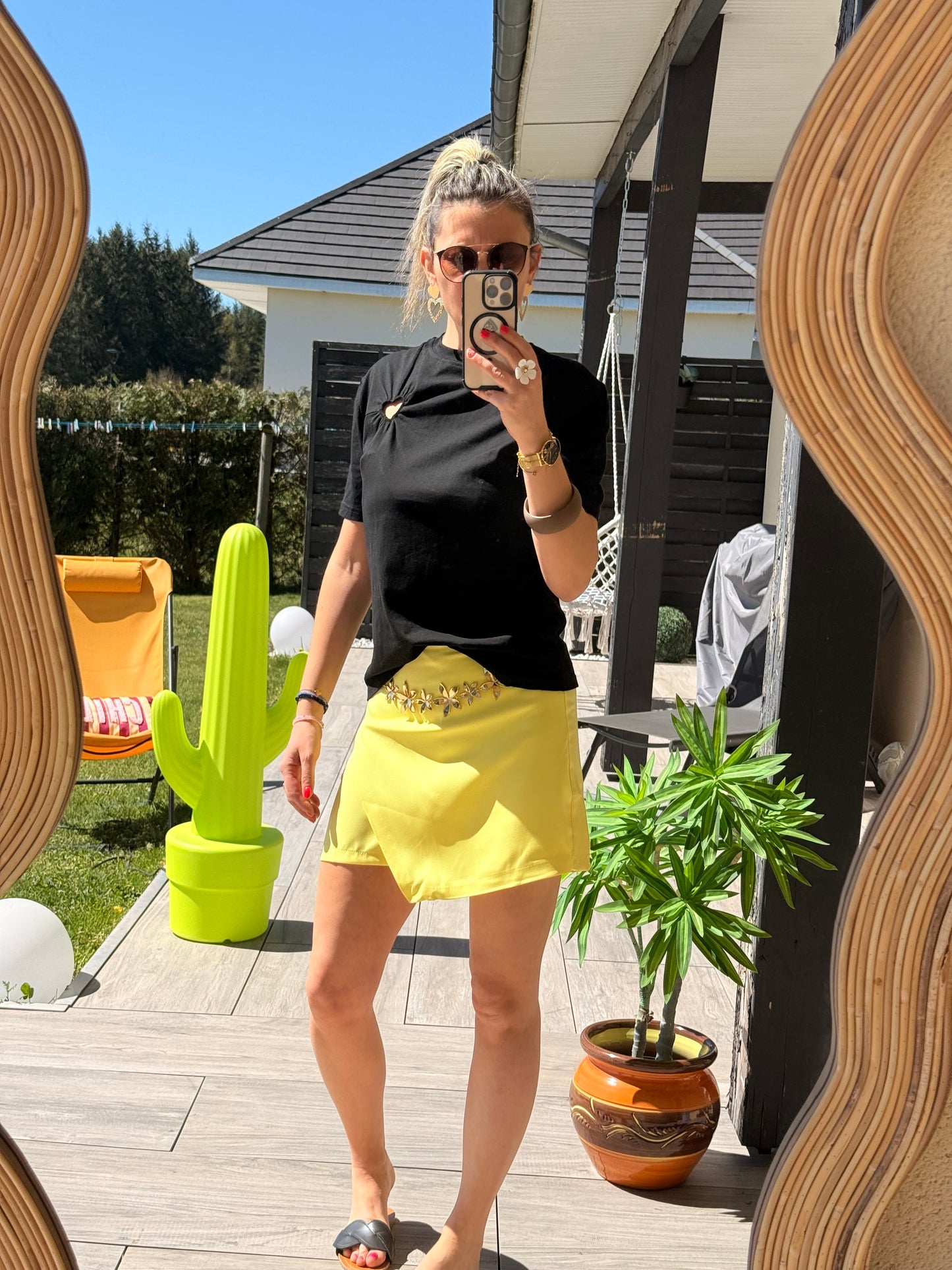 Jupe short Eléa