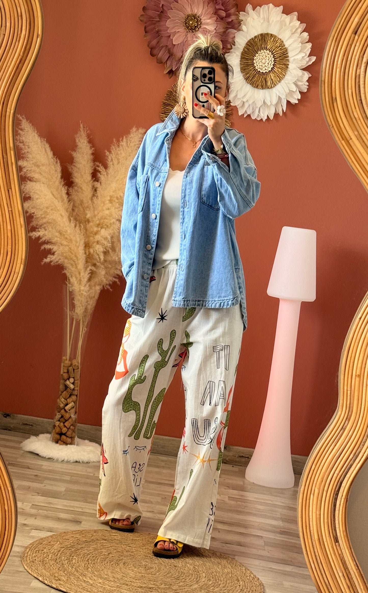 Pantalon imprimé