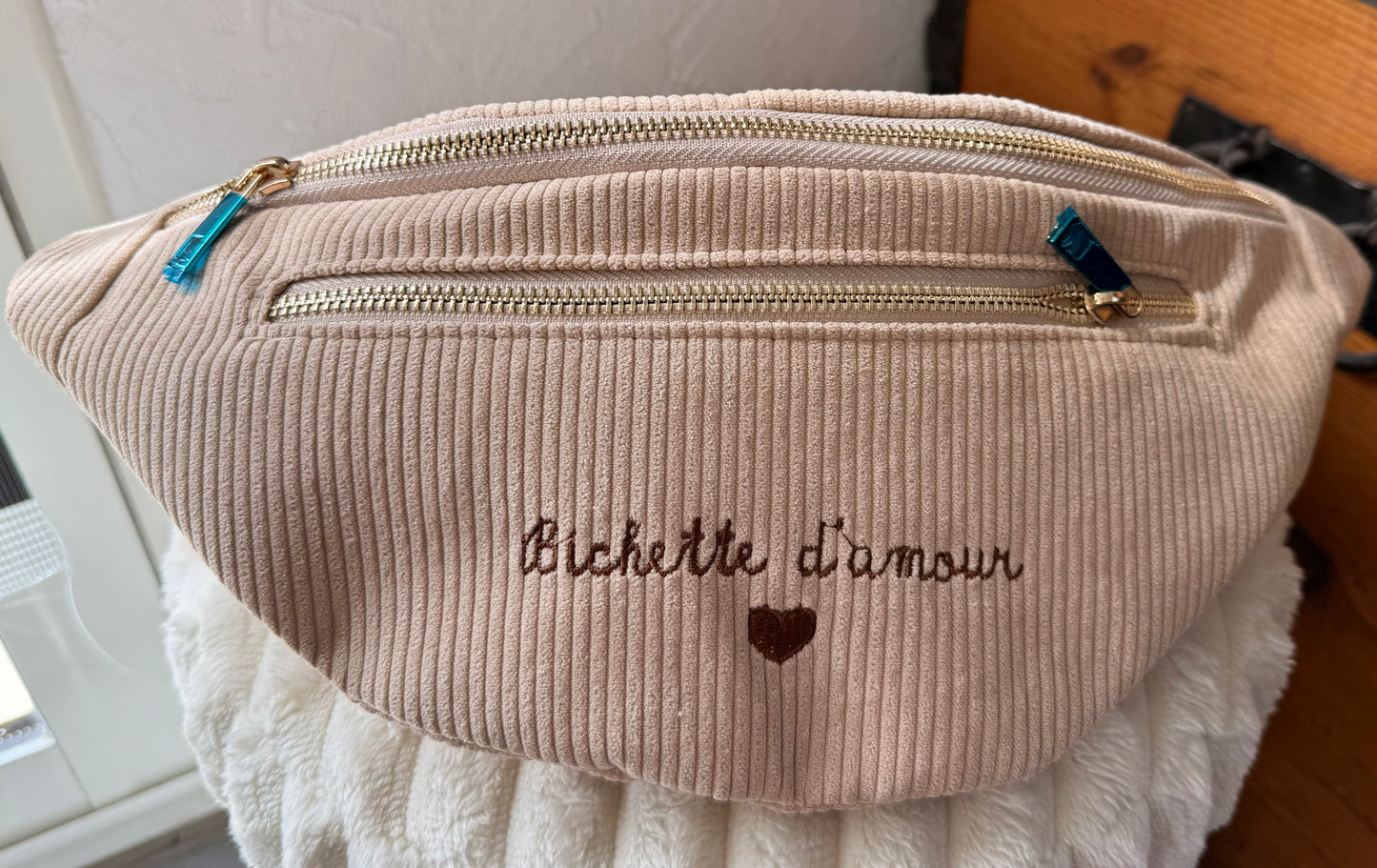 Sac banane Bichette d’amour