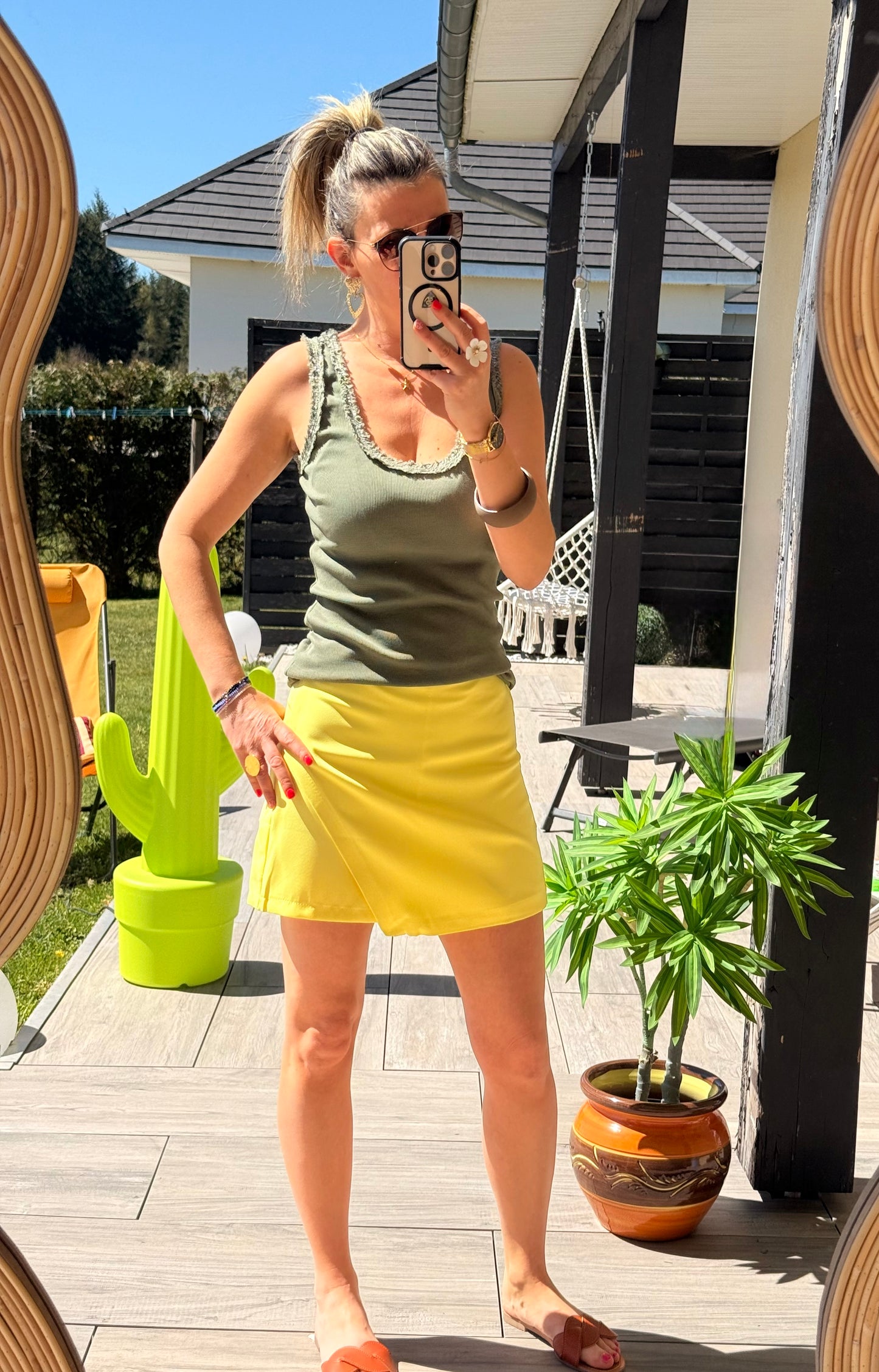 Jupe short Eléa
