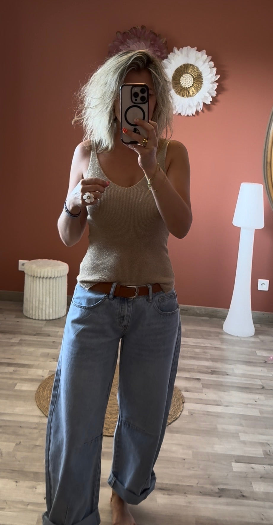 Top Noé en lurex 🌈