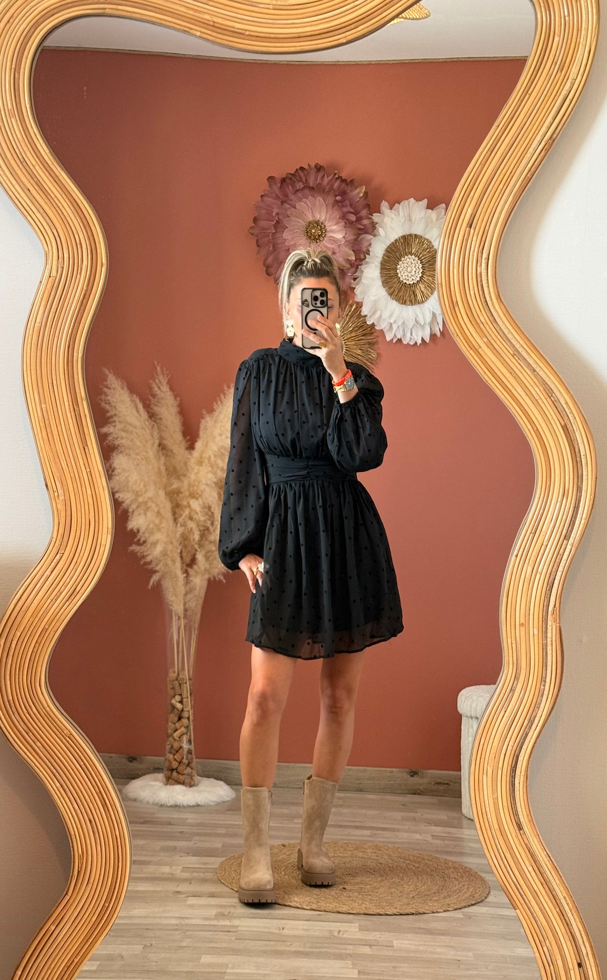 Robe à pois Steph 🖤