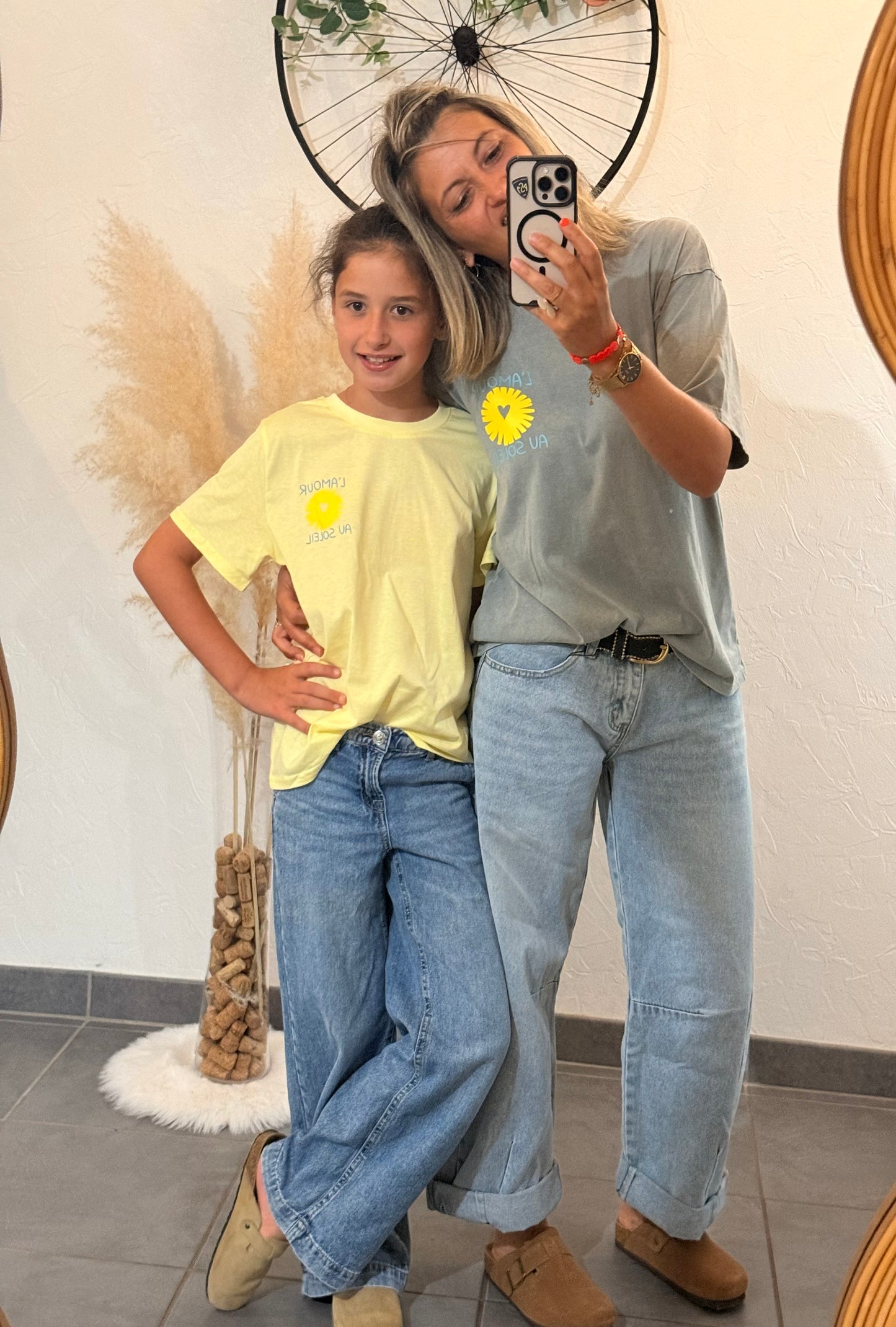 Tee shirt  L’amour au soleil