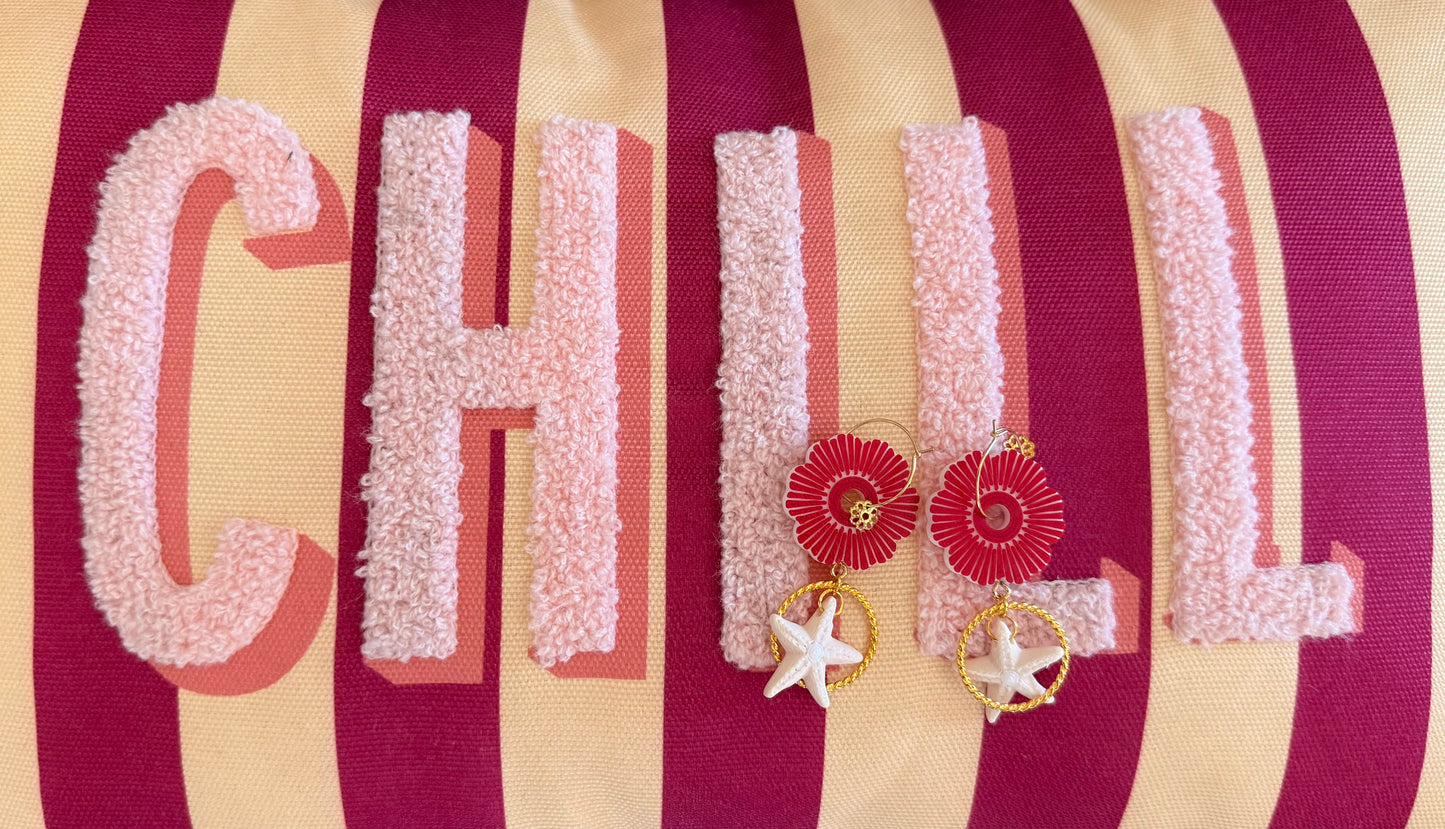 Boucle d’oreille en fibre de Maïs