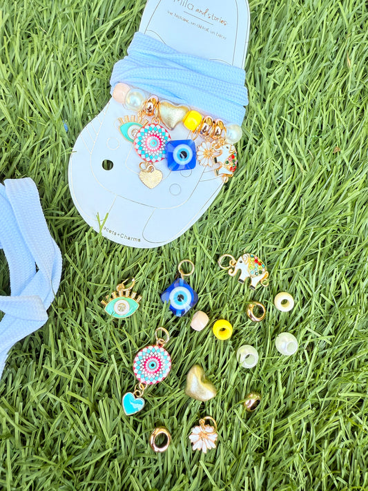 Lacet à charm's MAUVAIS ŒIL