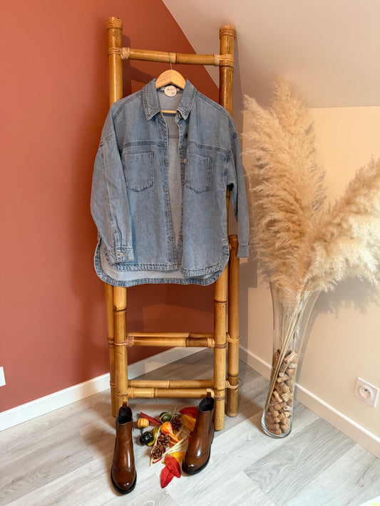 Surchemise oversize Romy en jean