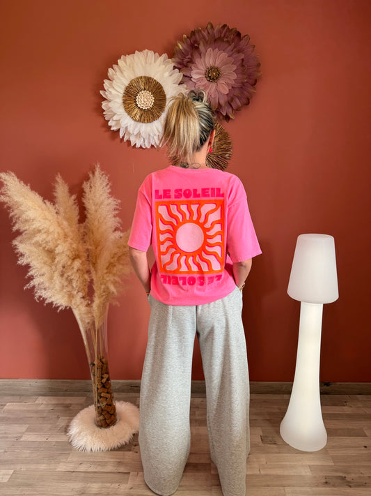 Tee shirt fluo Soleil 🌞