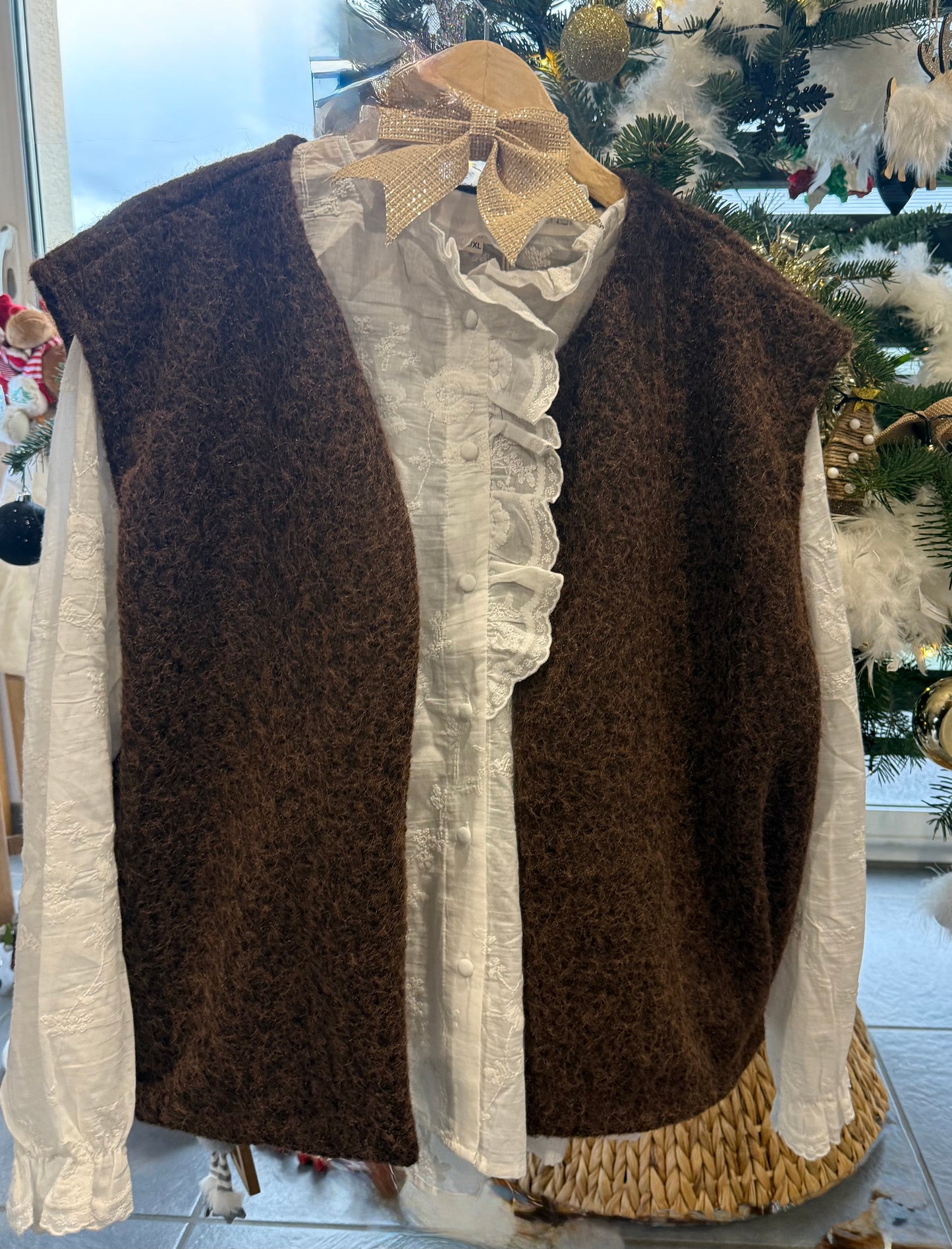 Gilet sans manches pulpeuses Victoire 🫶