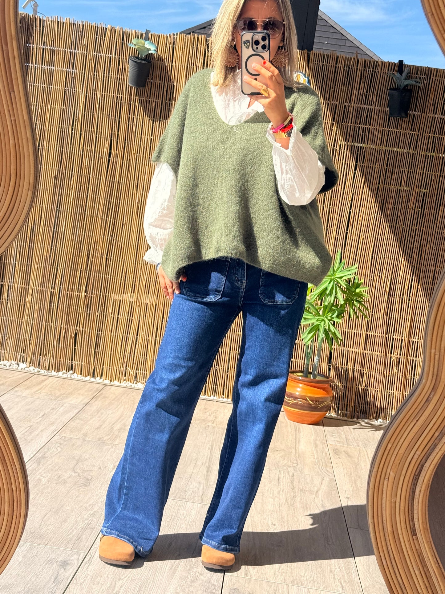 Pull sans manches
