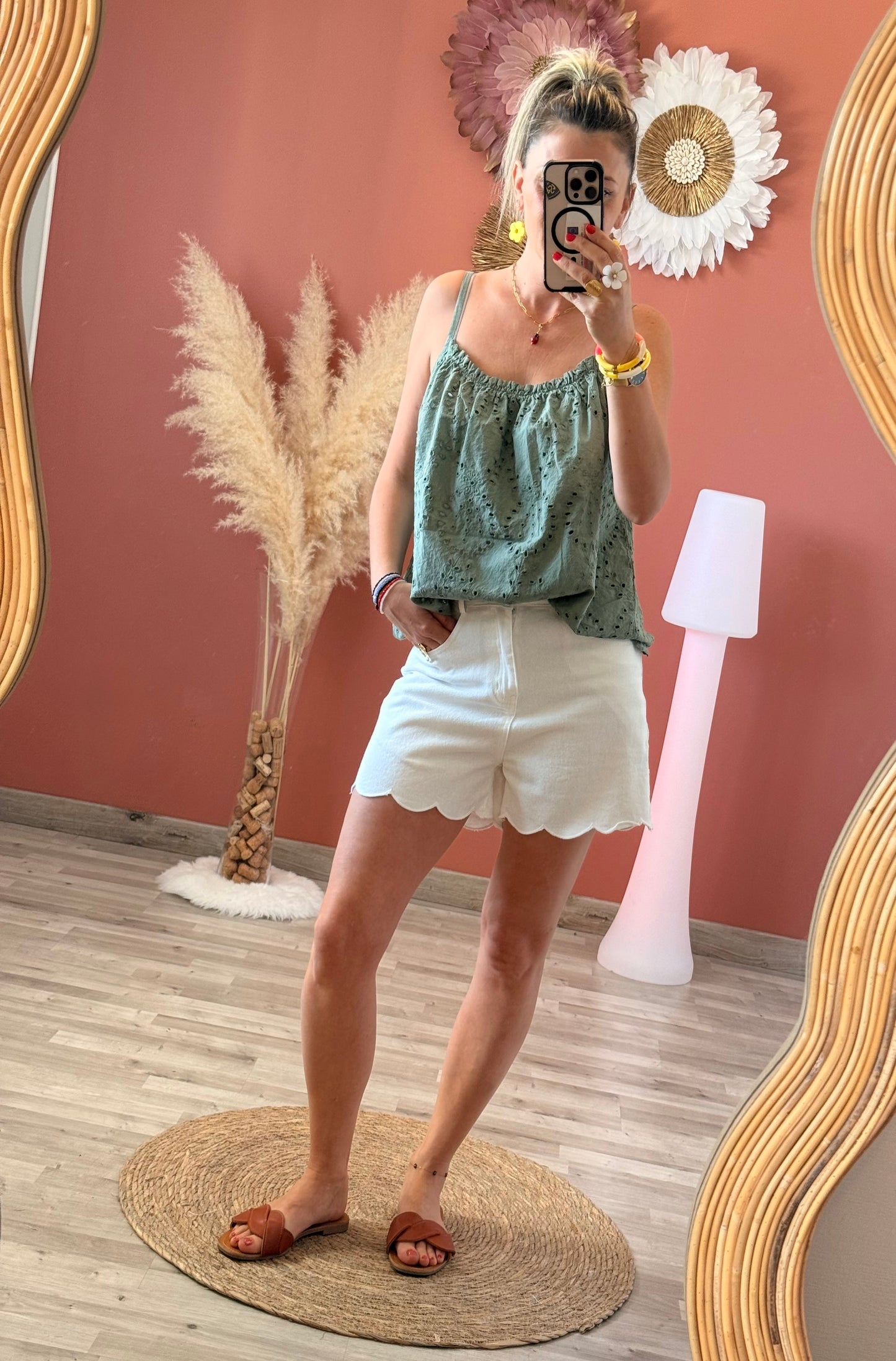 Top Etienne broderie anglaise
