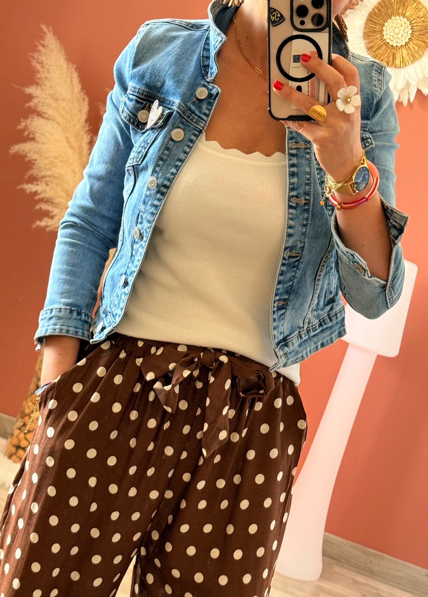 Pantalon à pois Eddine
