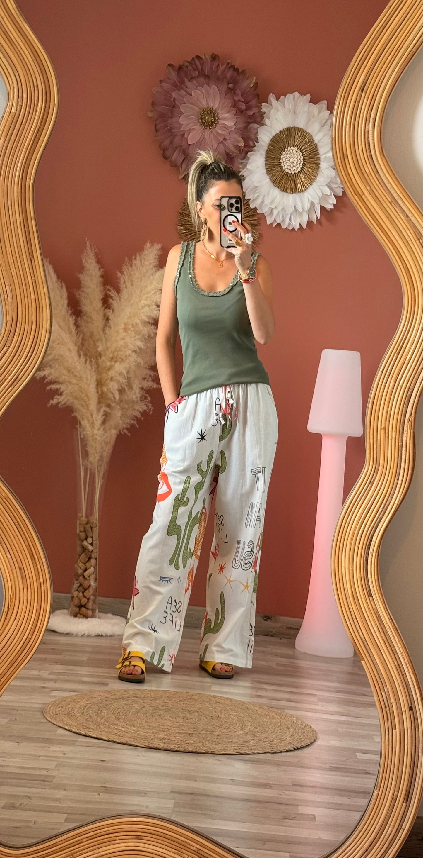 Pantalon imprimé
