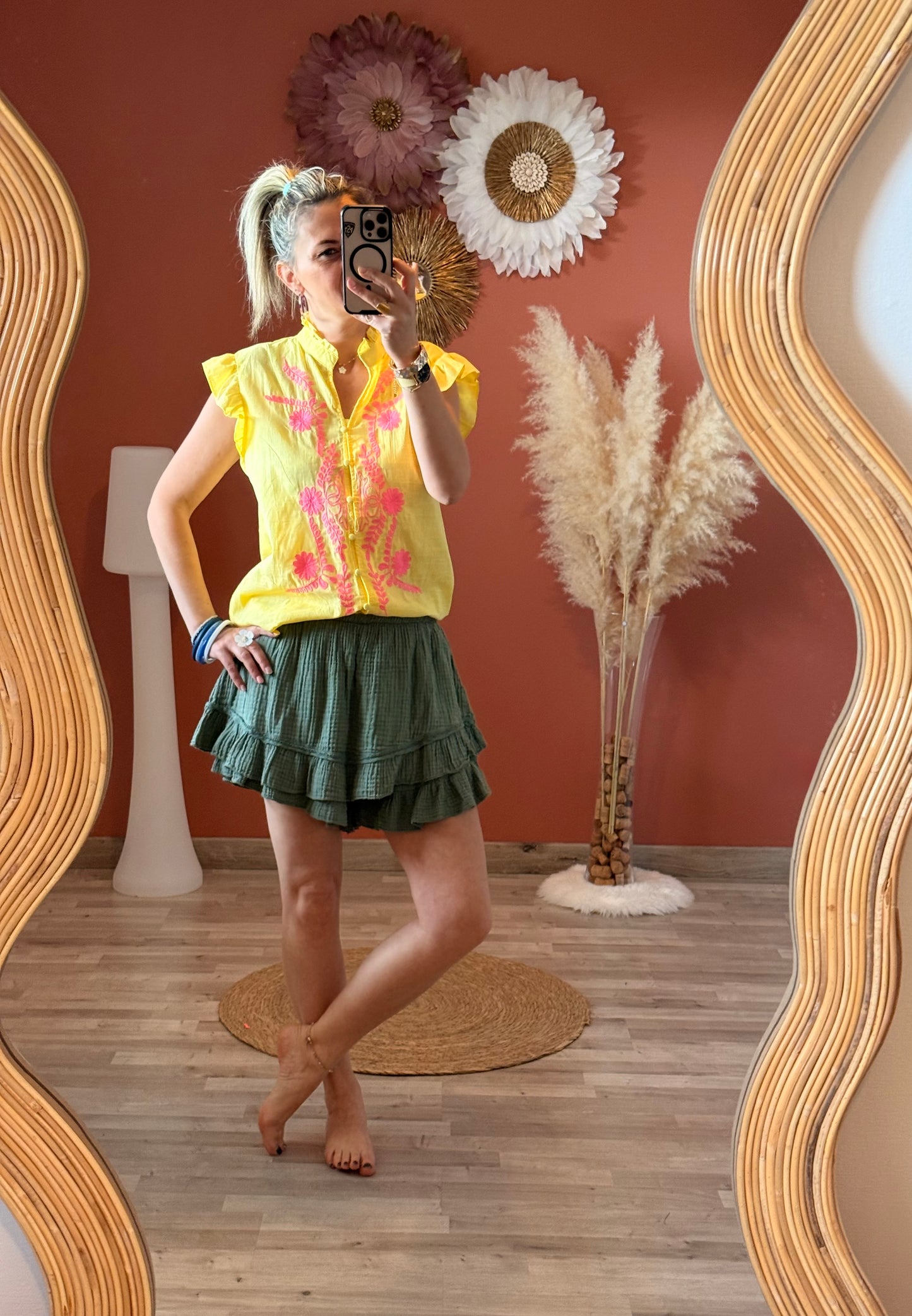 Blouse broderie Manon 💛