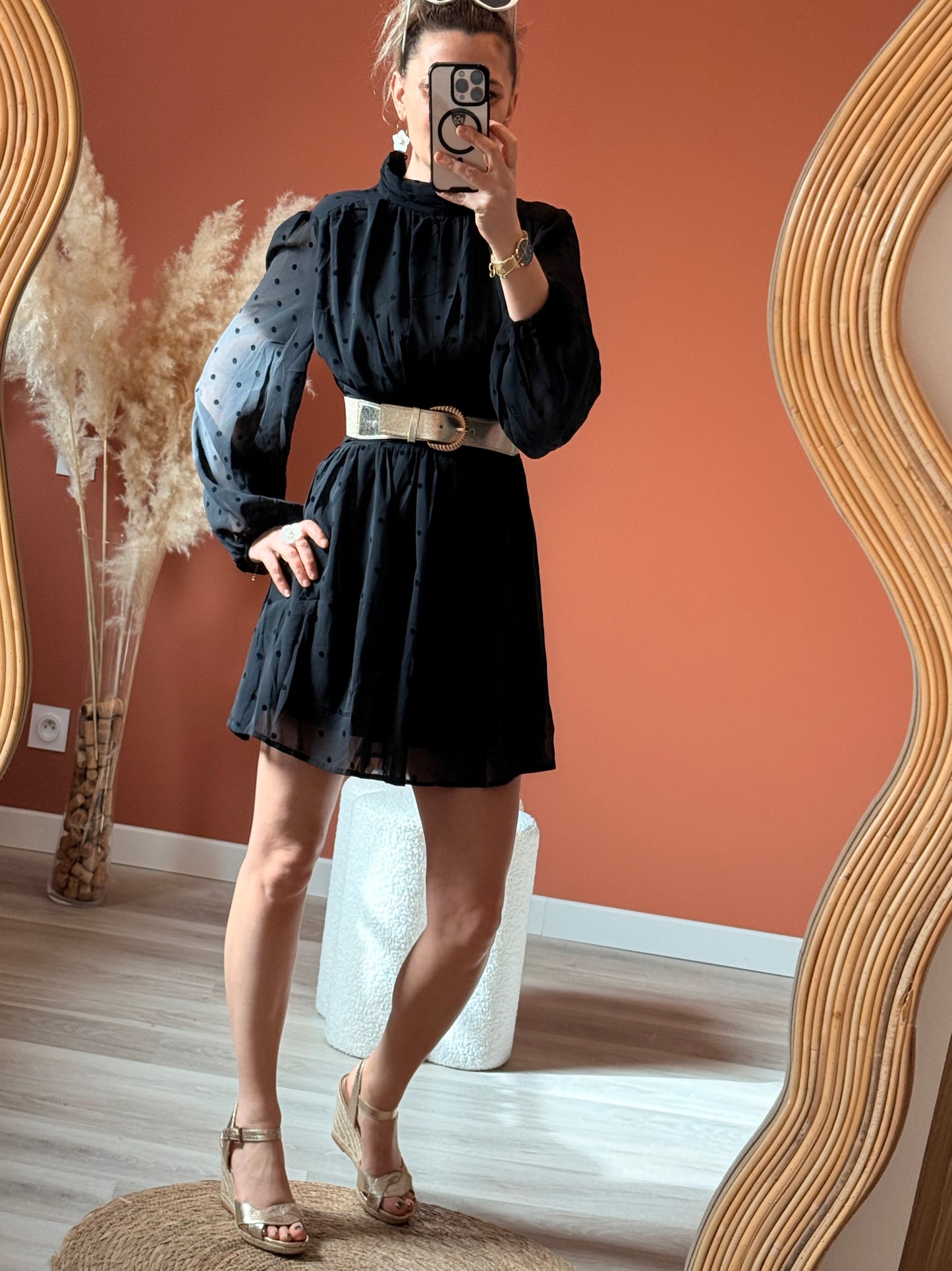 Robe à pois 🖤