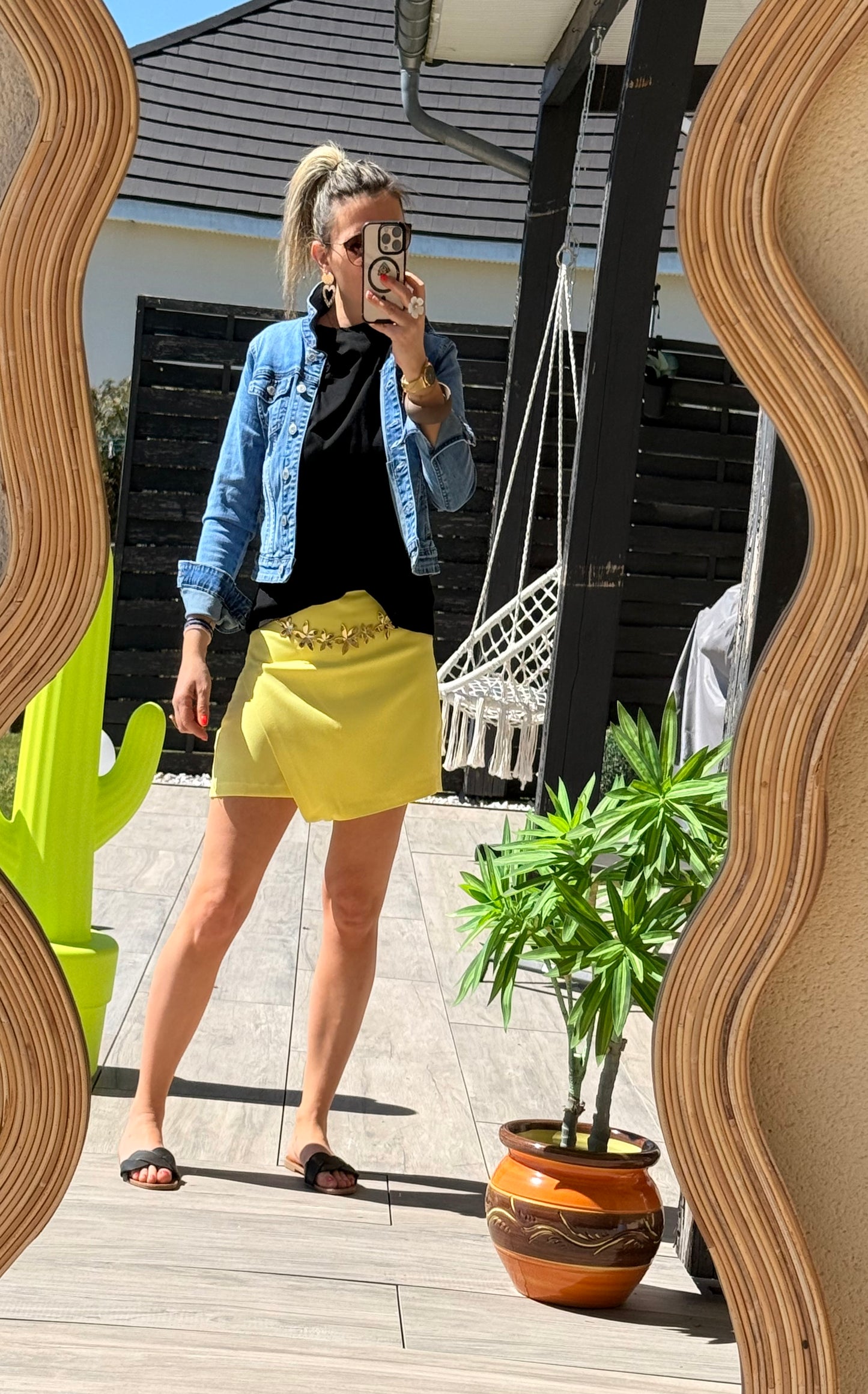 Jupe short Eléa