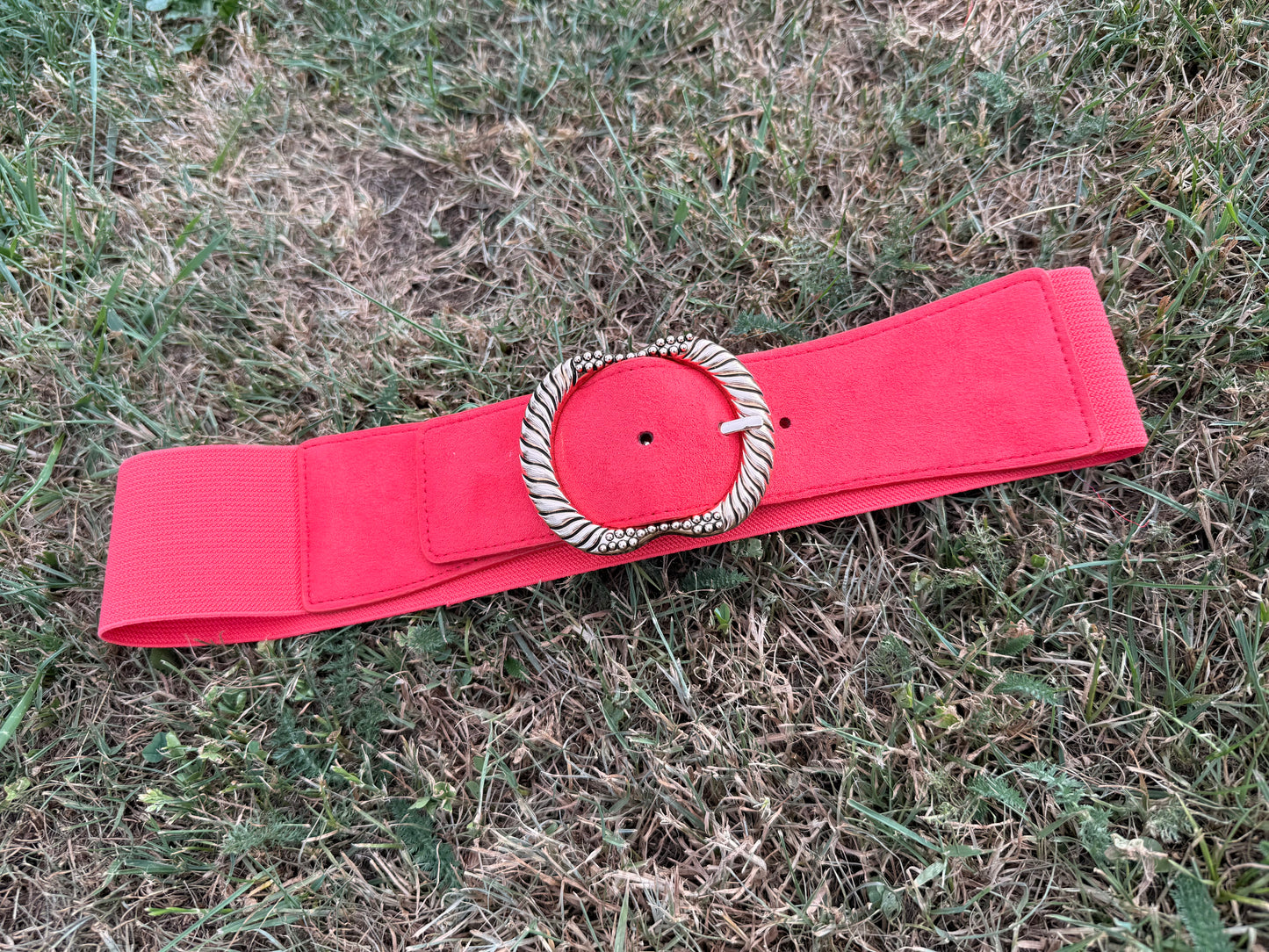 Ceinture ajustable rouge