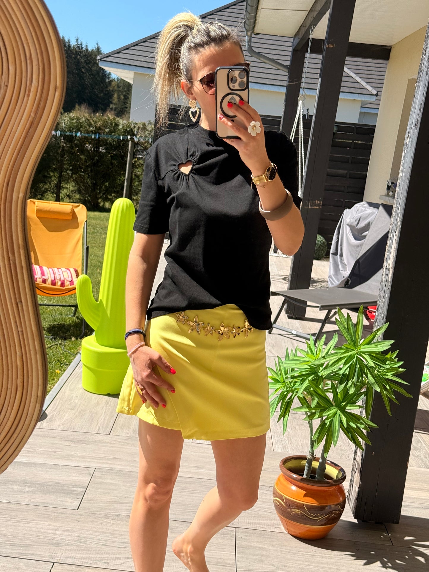 Tee shirt cœur Isya