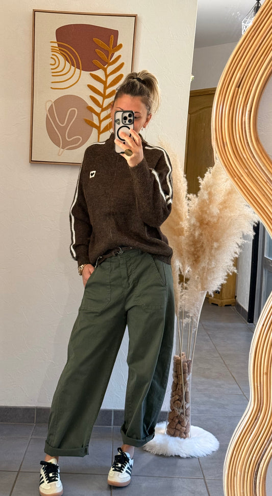 Gilet à bandes
