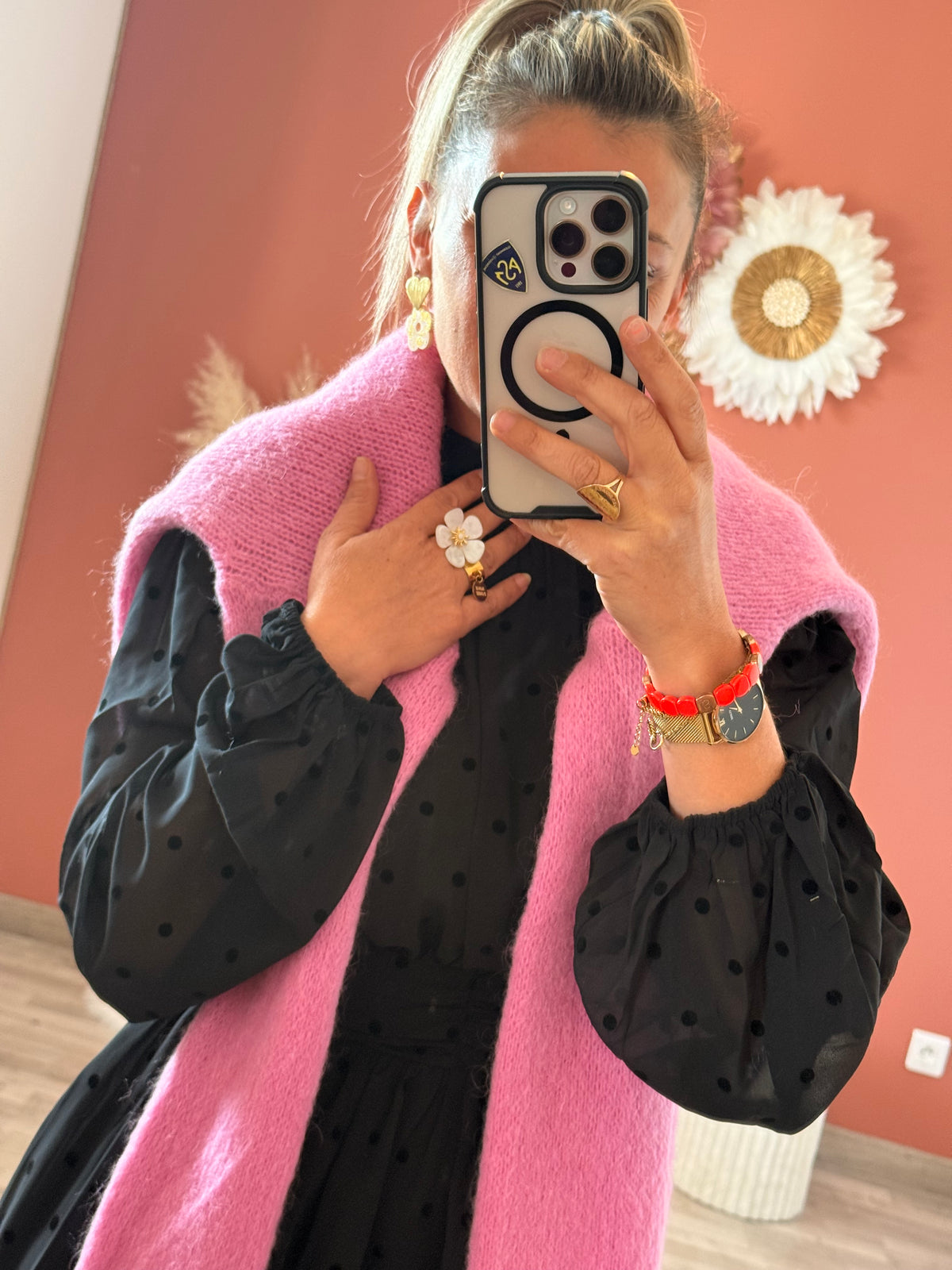 Robe à pois Steph 🖤