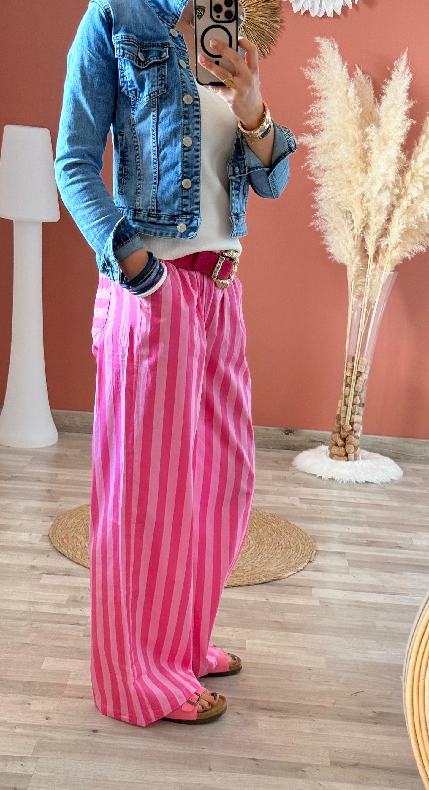 Pantalon rayé⚡️