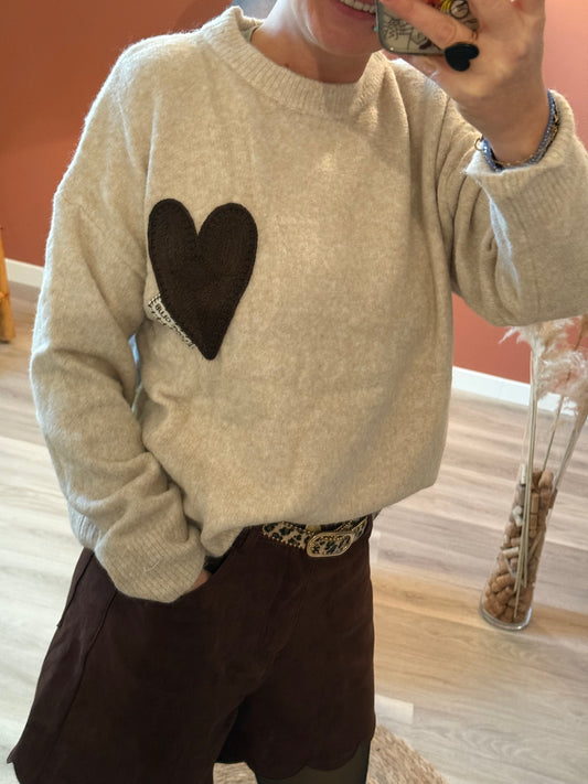 Pull cœur