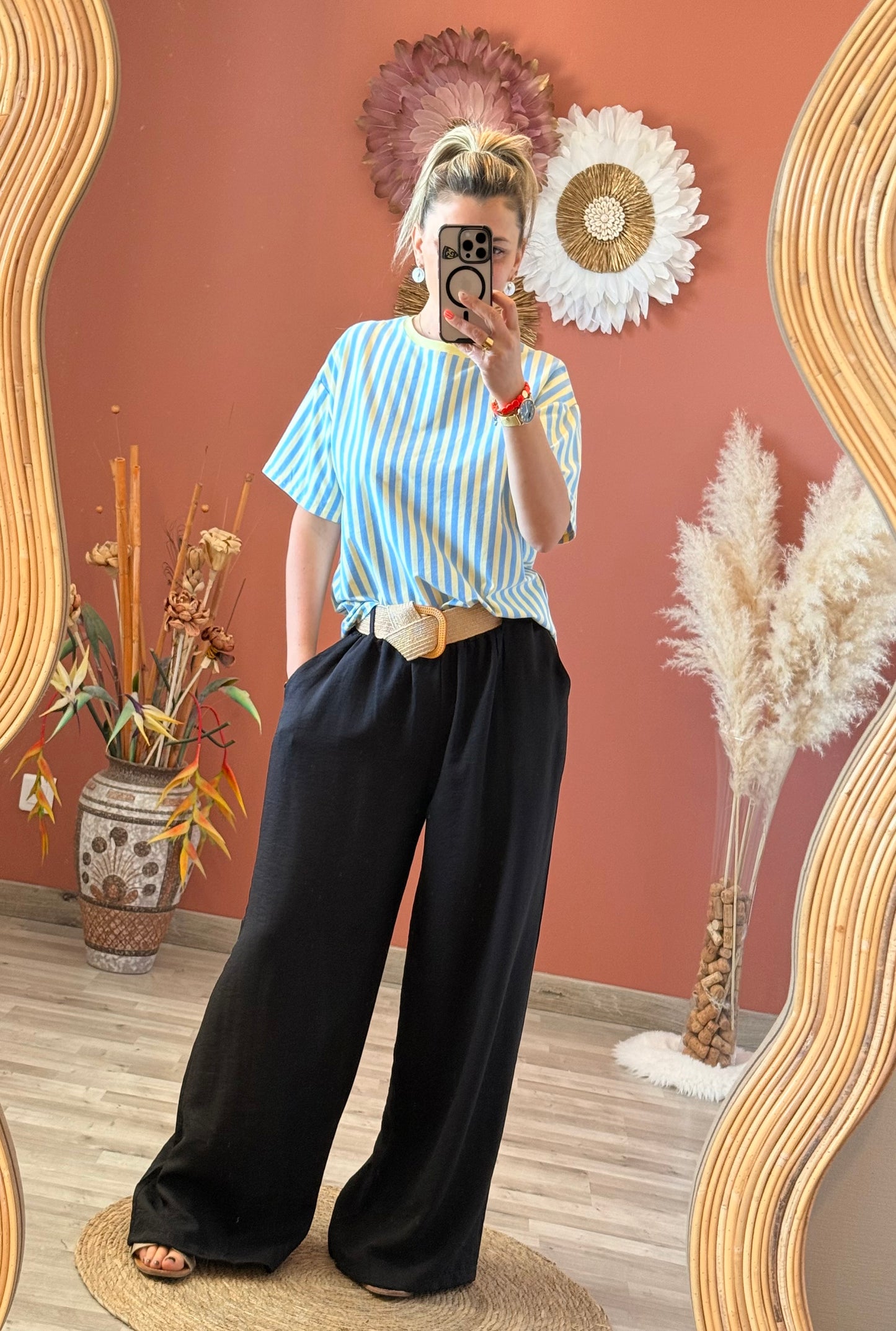 Pantalon uni Fabien