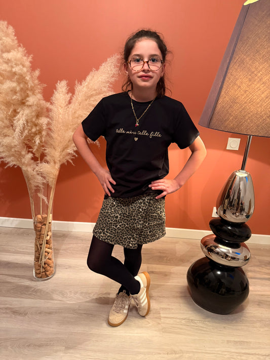 Tee shirt enfant telle mère telle fille  👧