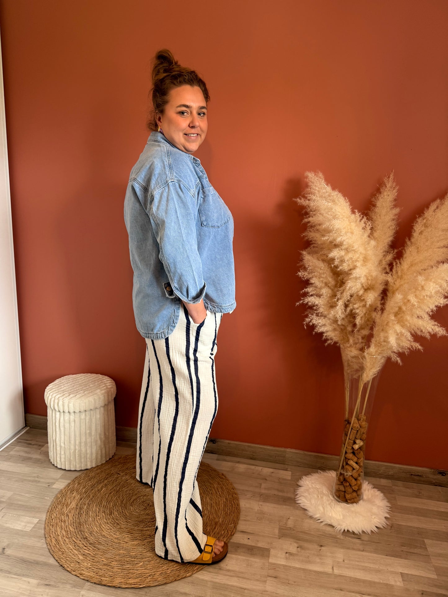 Surchemise oversize Romy en jean