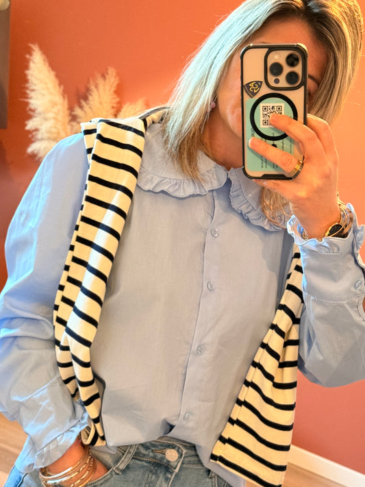Chemise col Claudine