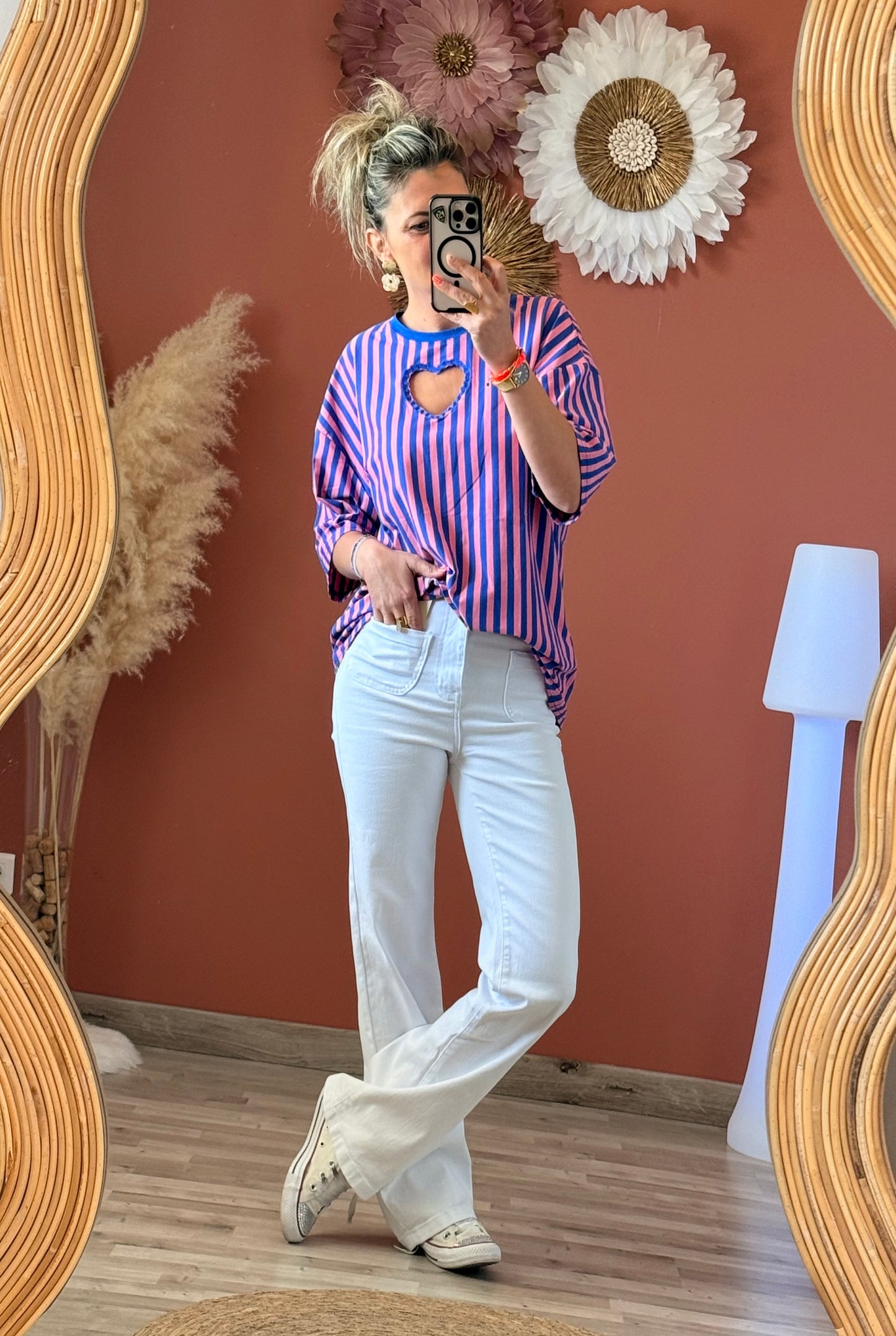 Tee shirt oversize 💜 devant