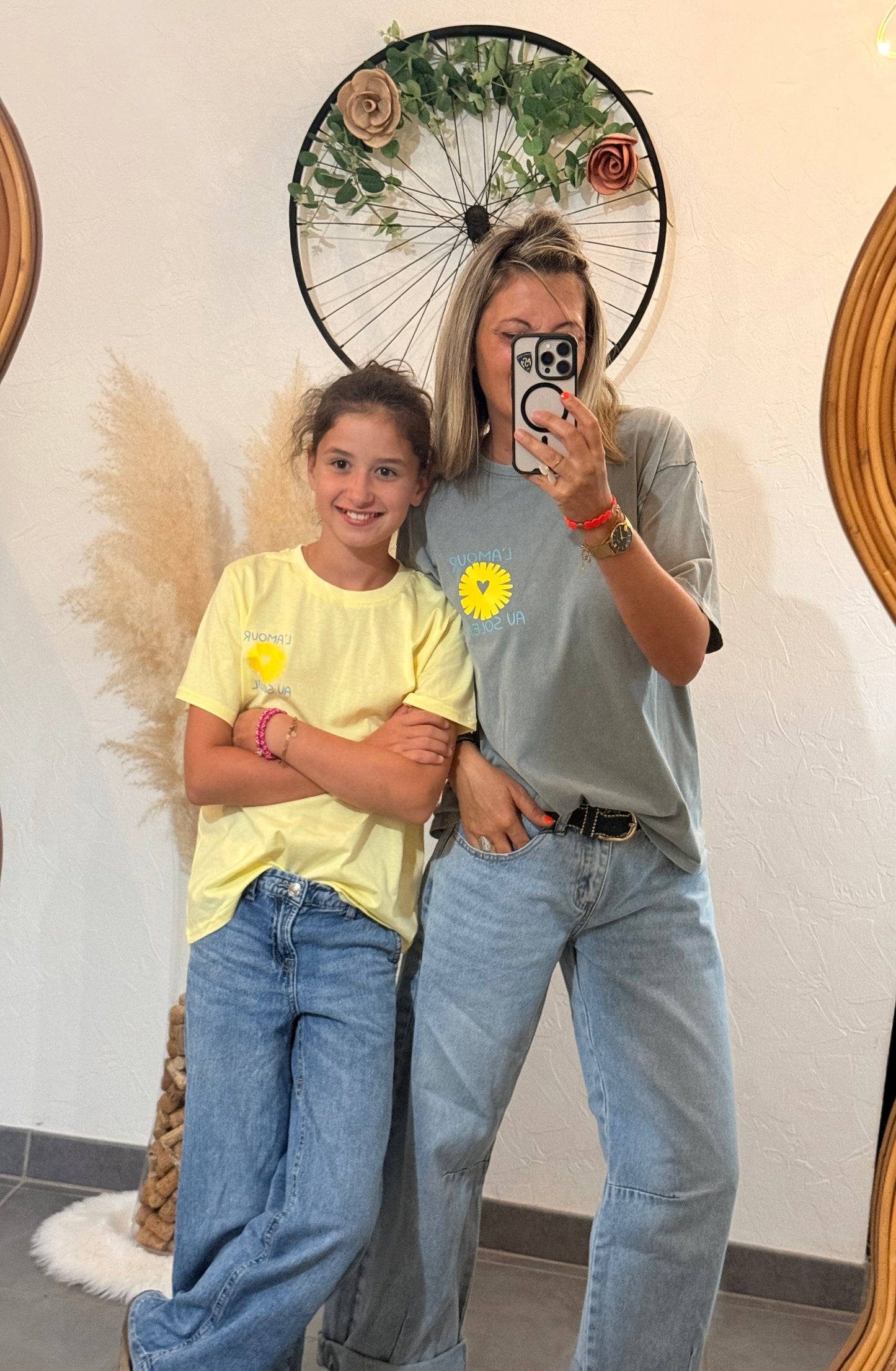 Tee shirt L’amour au soleil 👧