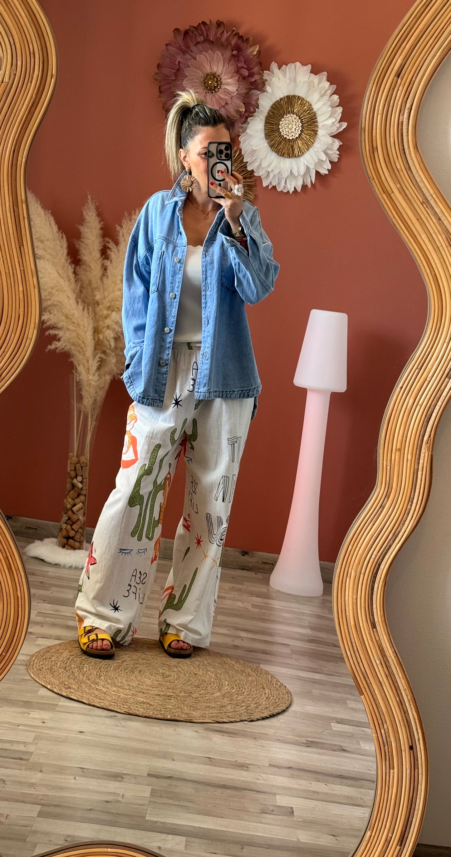 Pantalon imprimé