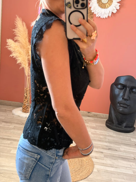Top dentelle