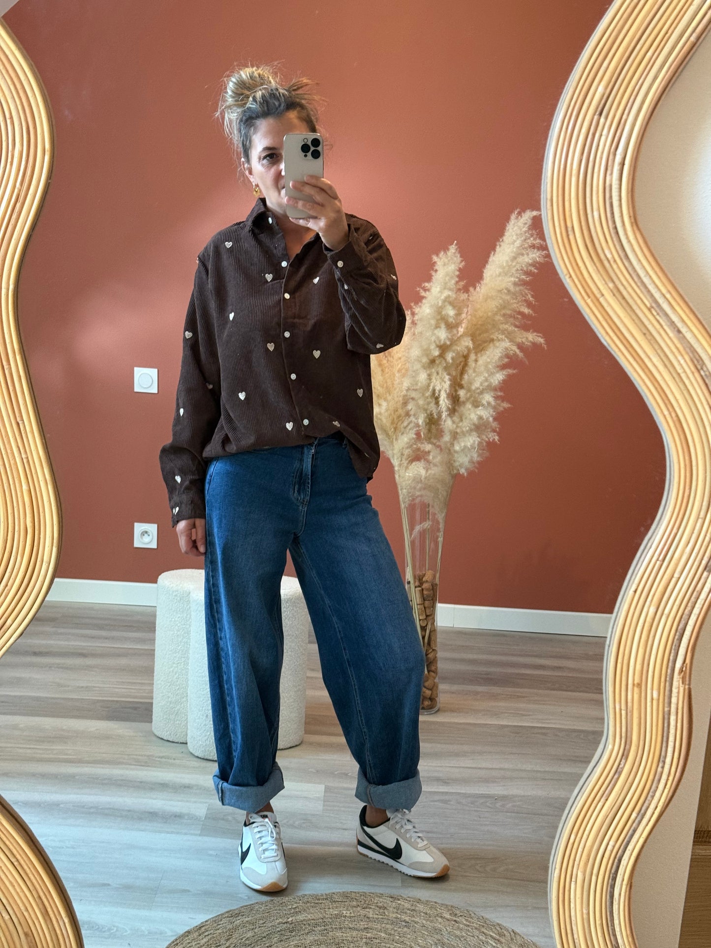 Chemise velours 🤎