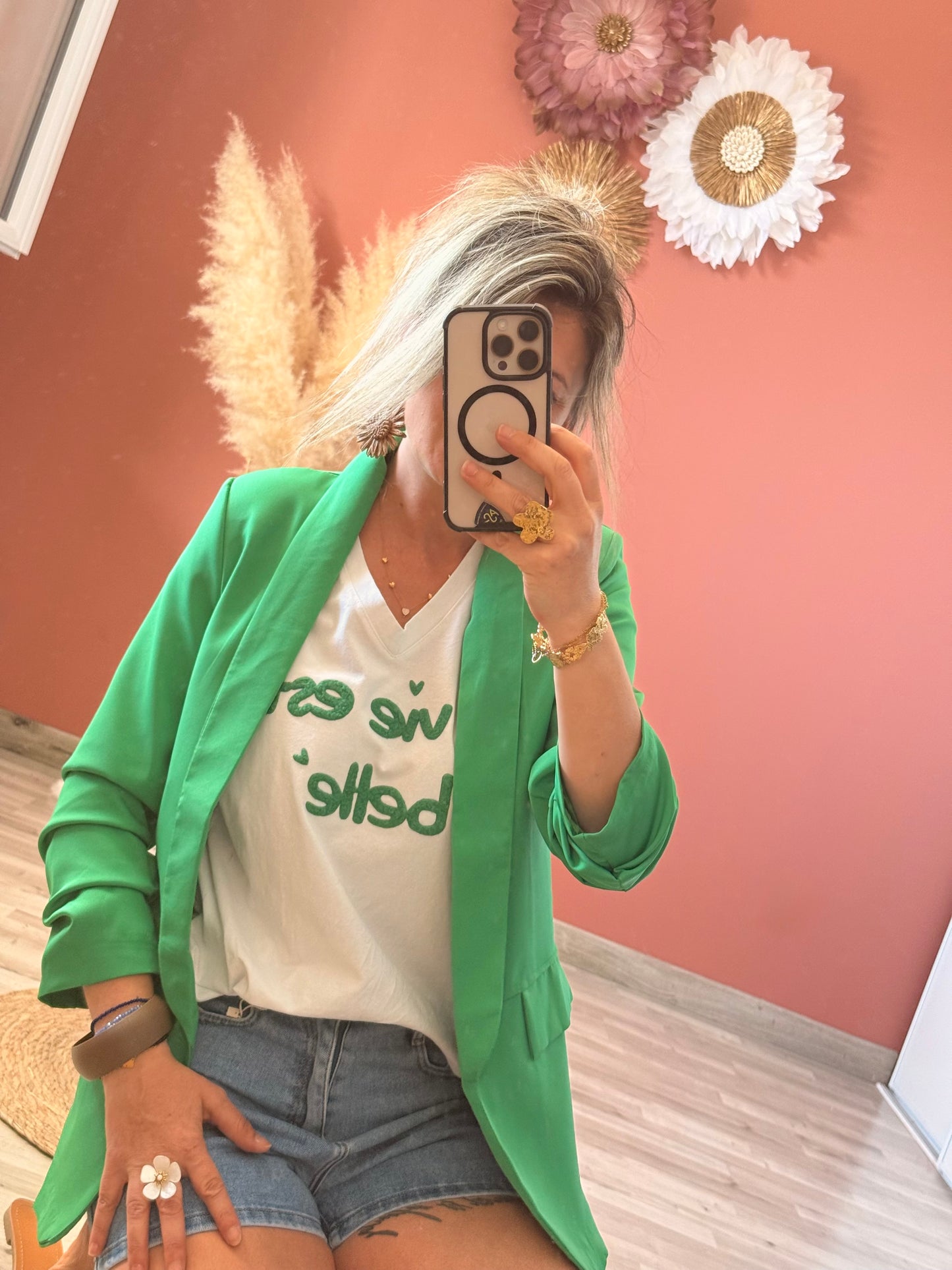 Tee shirt la vie est belle