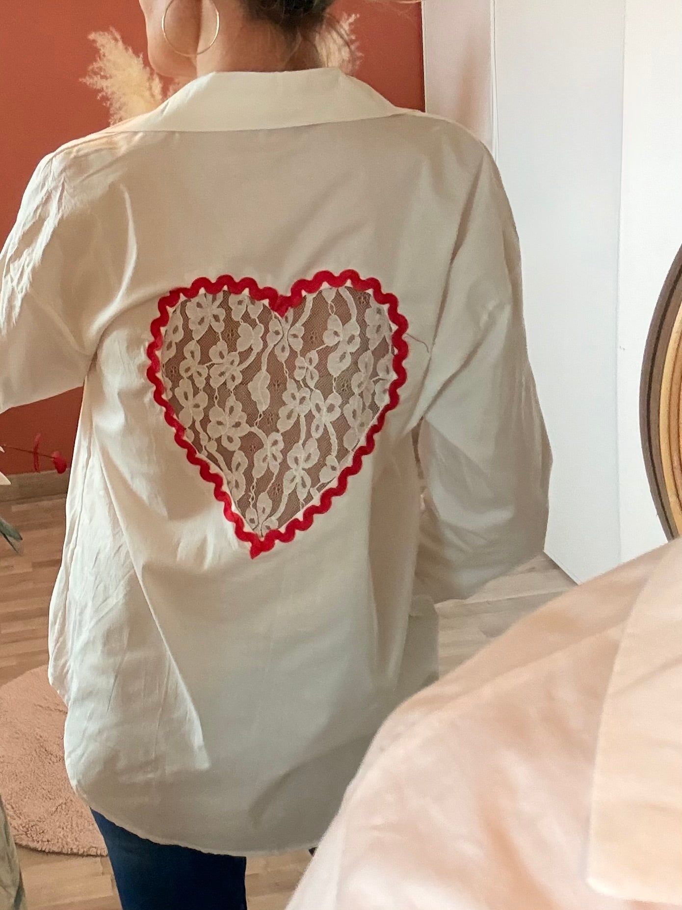 Chemise cœur au dos Naé🤍
