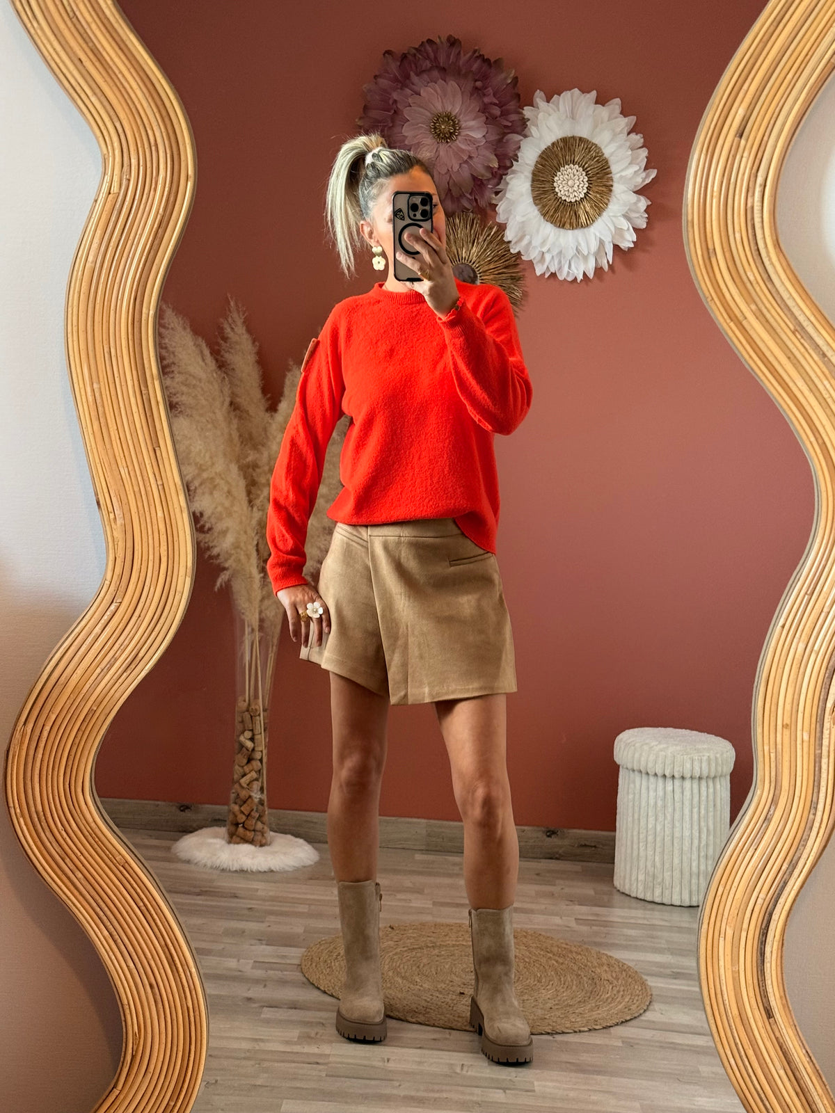 Jupe short Eva