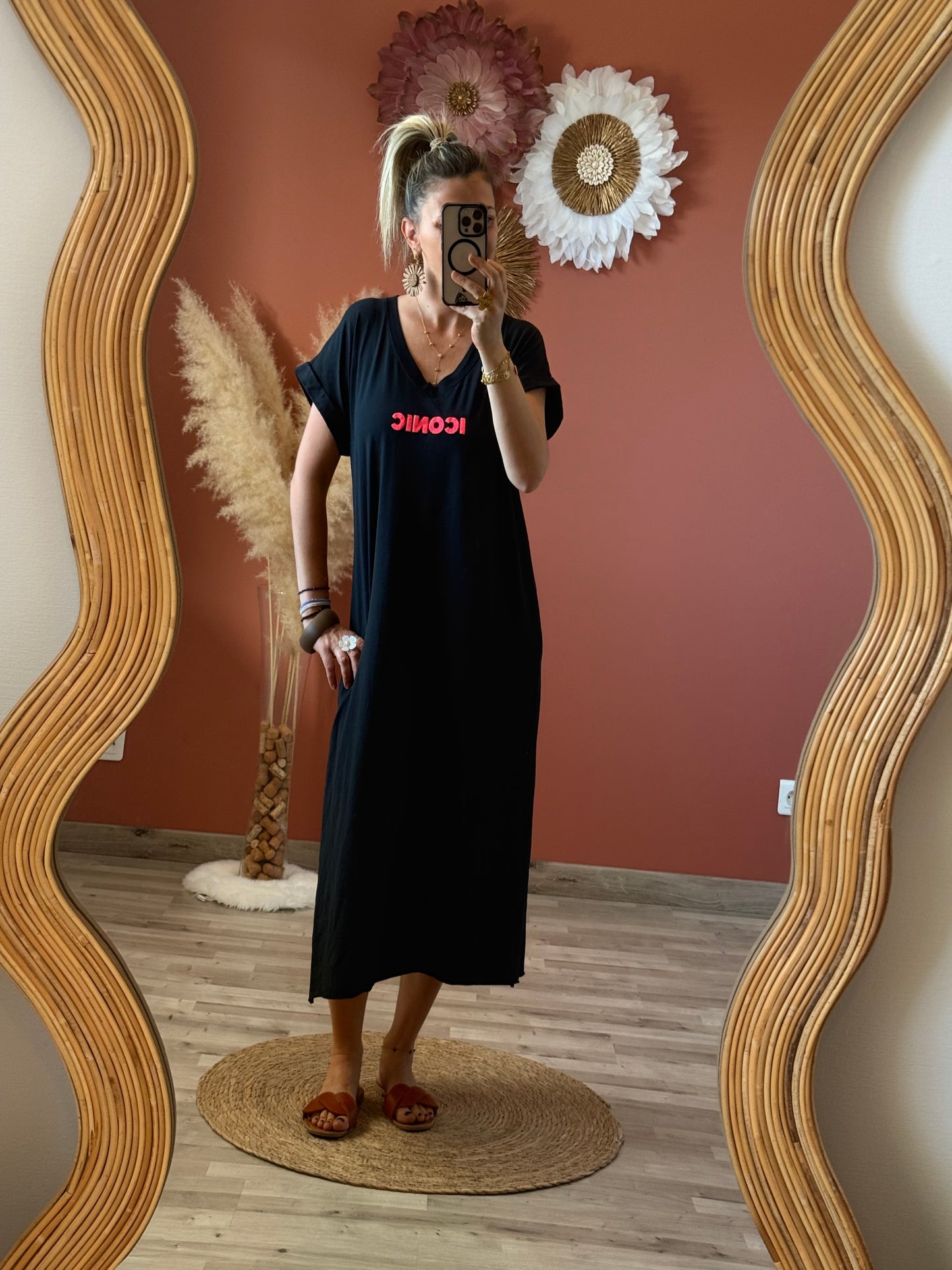 Robe longue Iconic