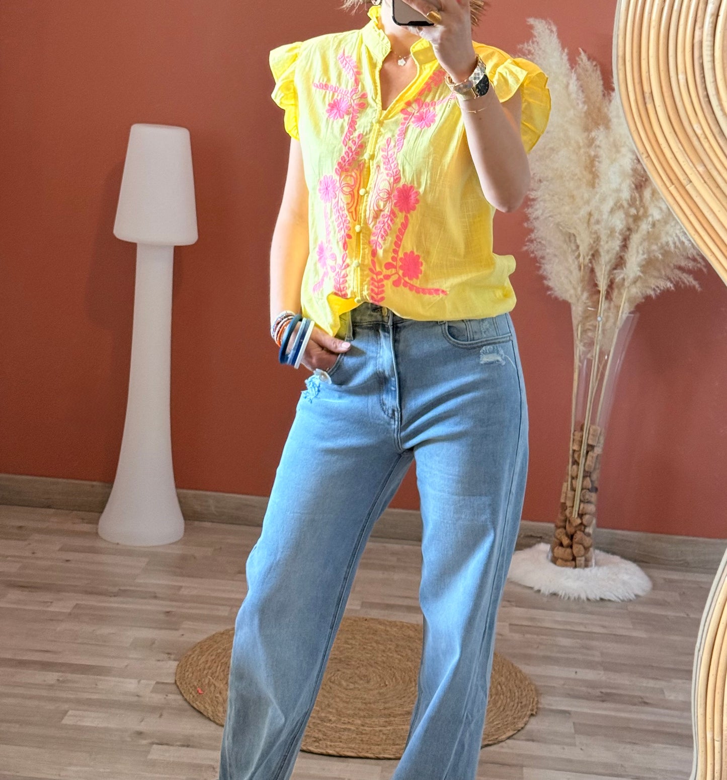 Blouse broderie Manon 💛