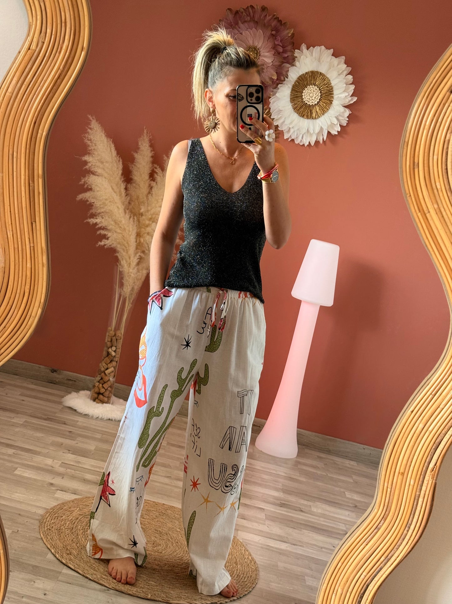 Pantalon imprimé
