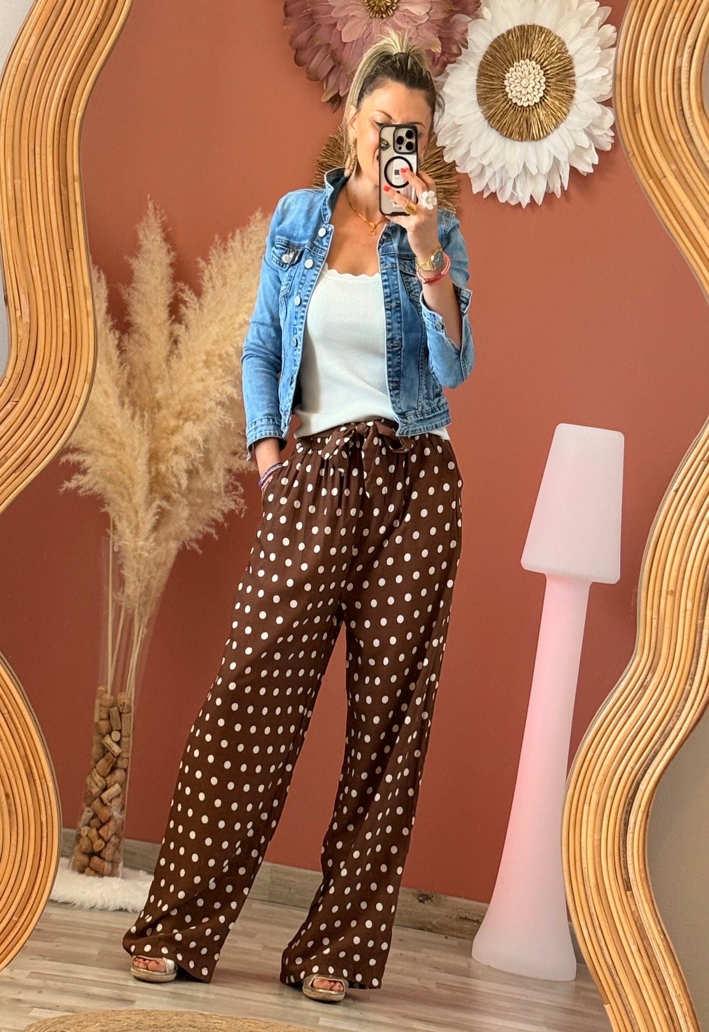 Pantalon à pois Eddine