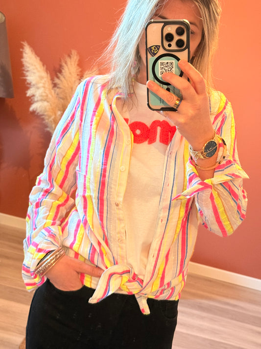 Chemise fluo