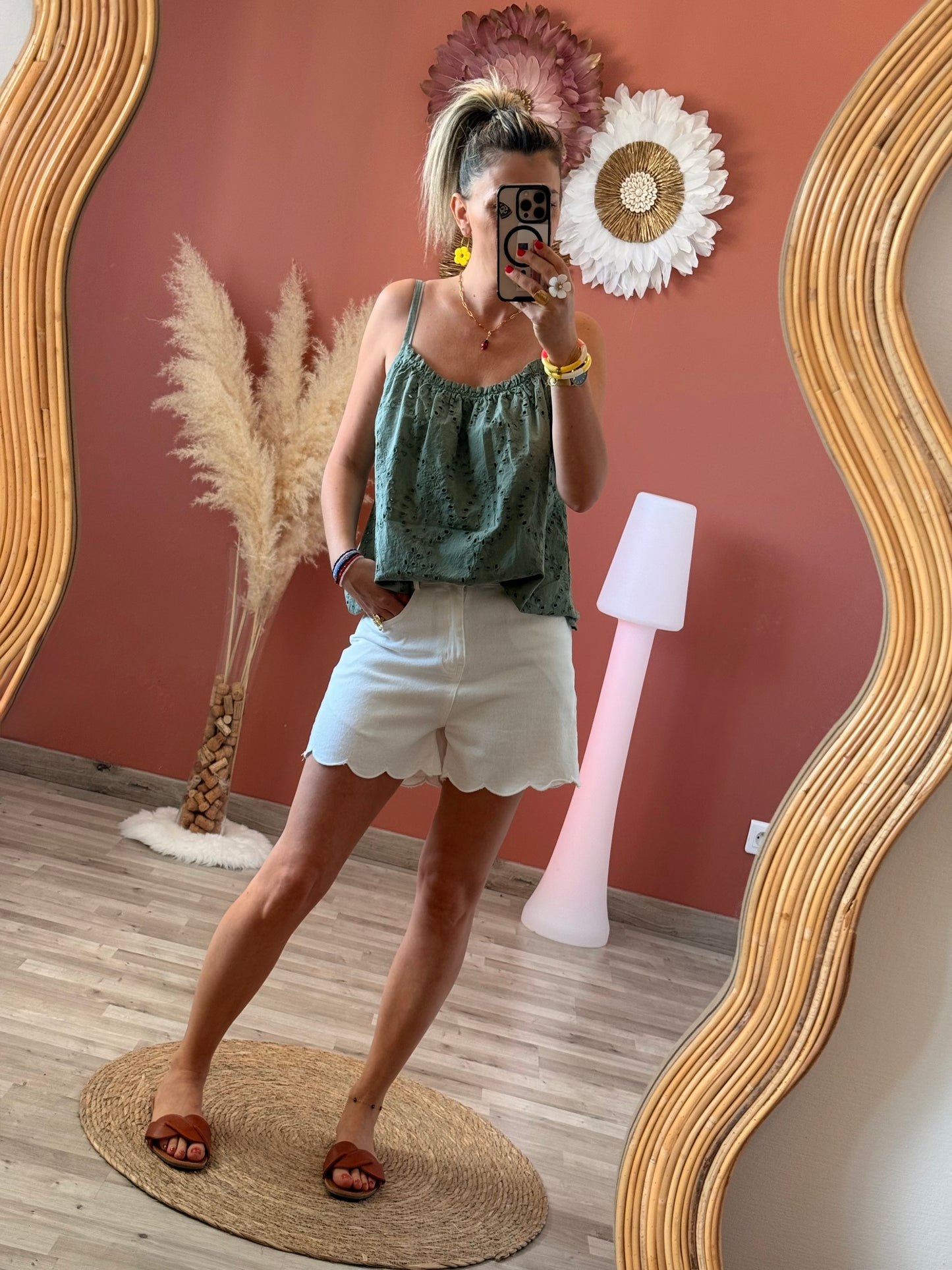 Top Etienne broderie anglaise