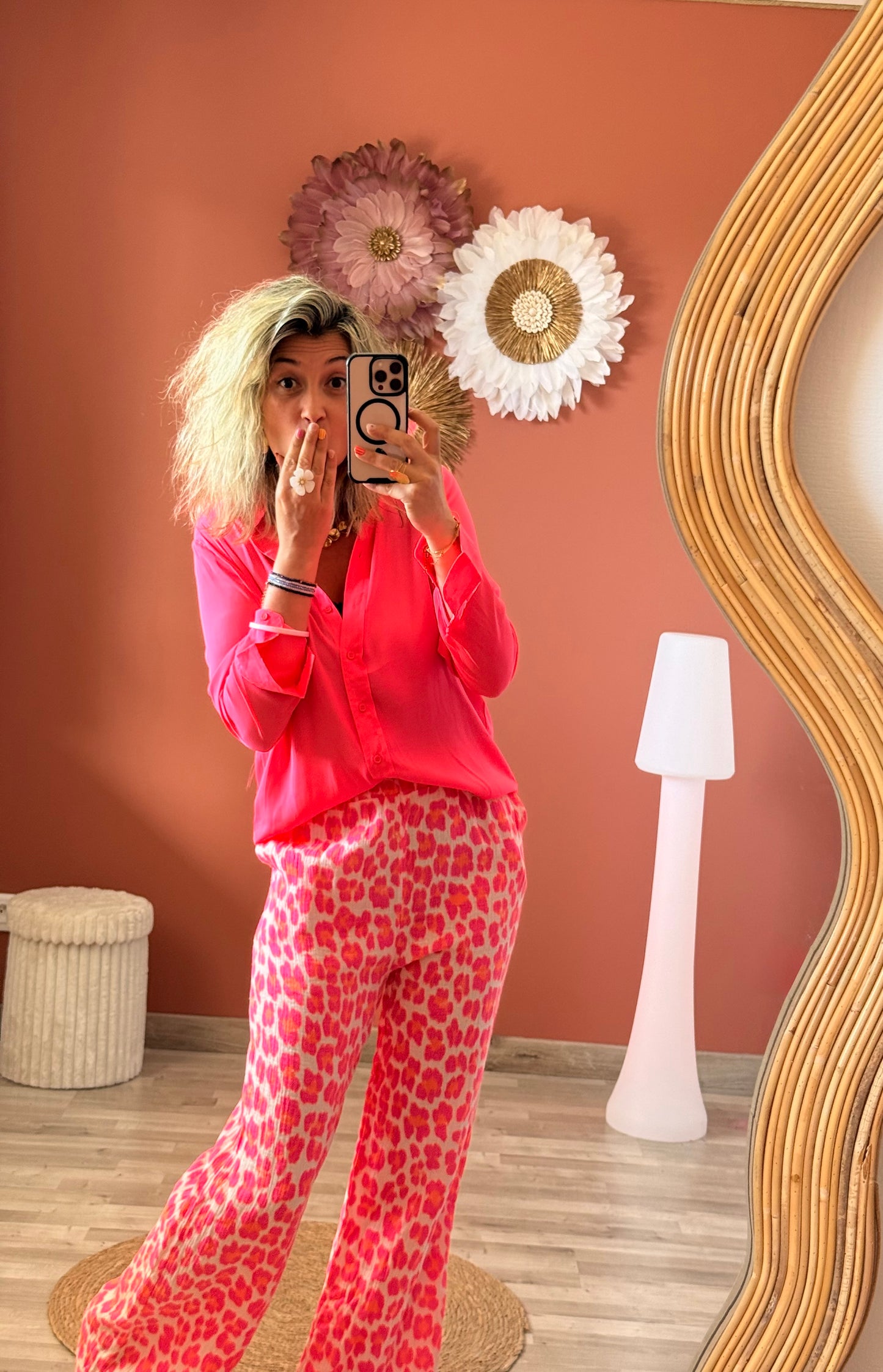 Chemise fluo Talia