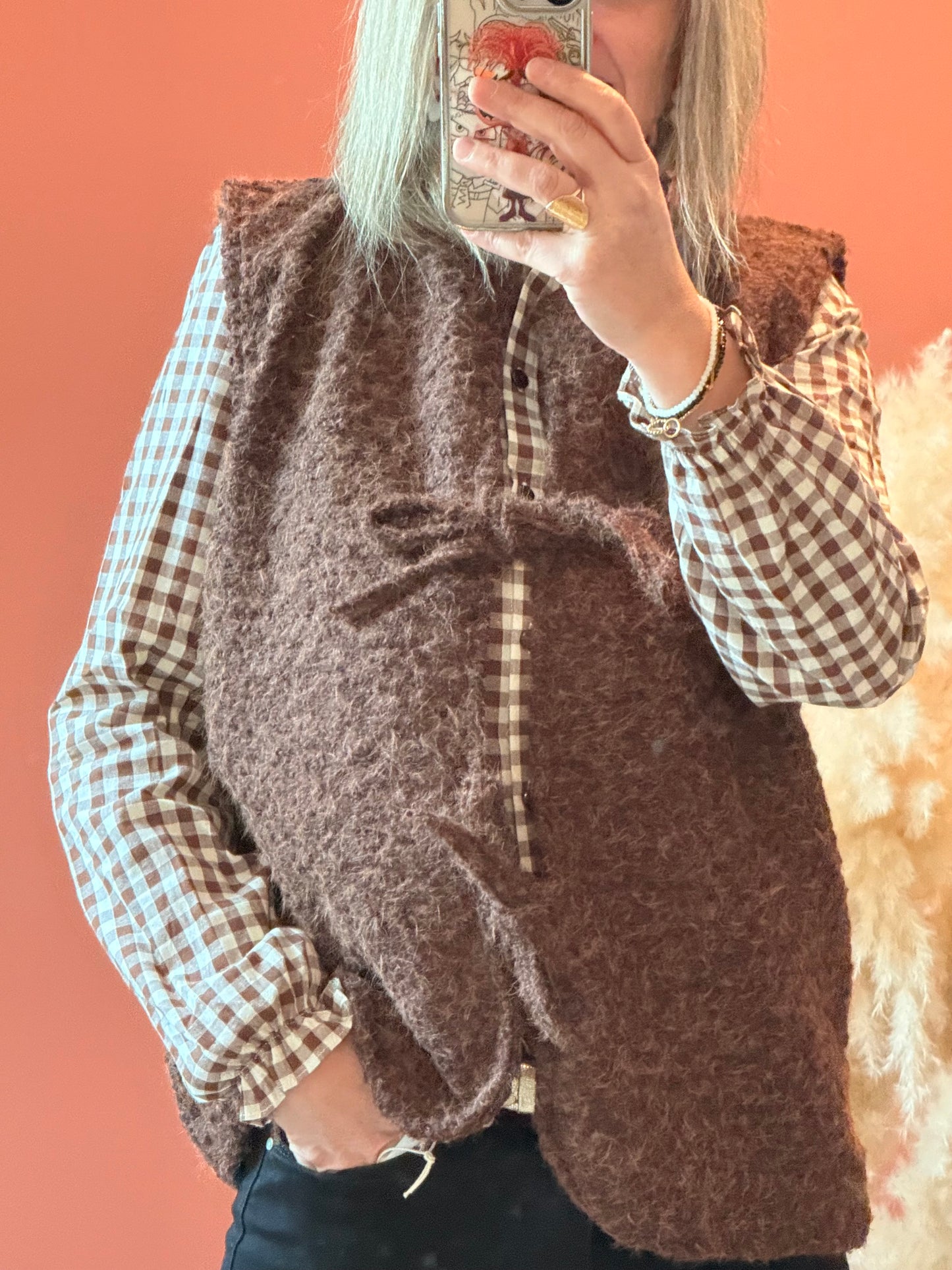 Gilet sans manches à noeud Milla  🪢