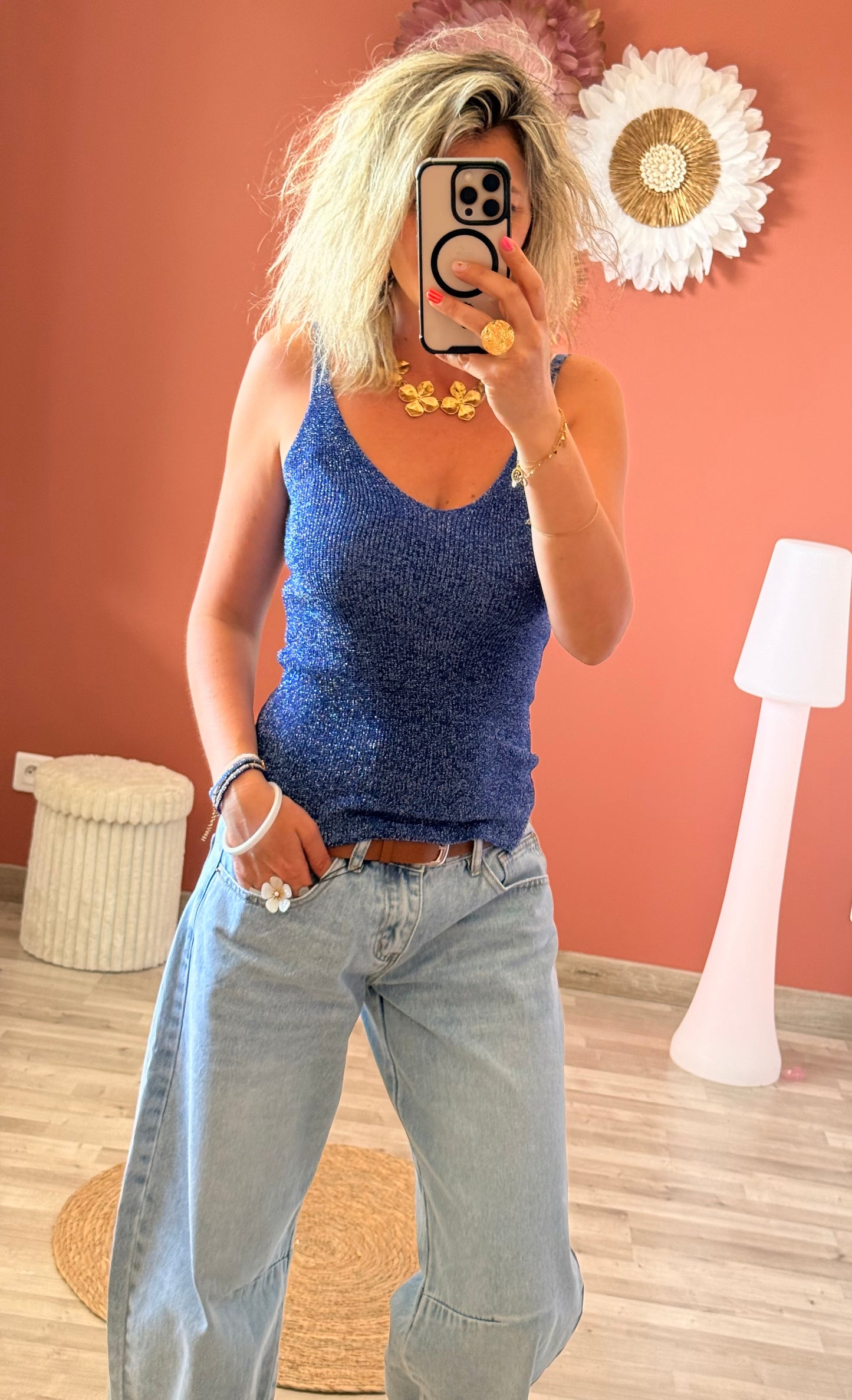 Top Noé en lurex 🌈