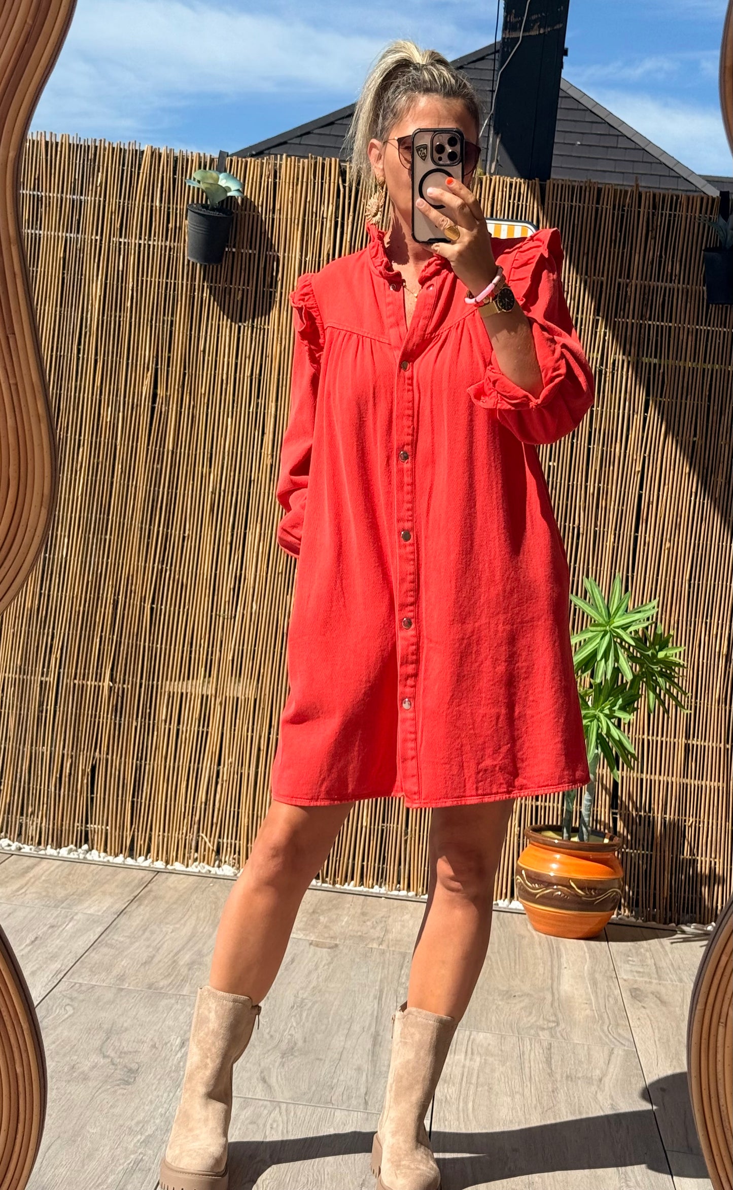 Robe chemise Romane