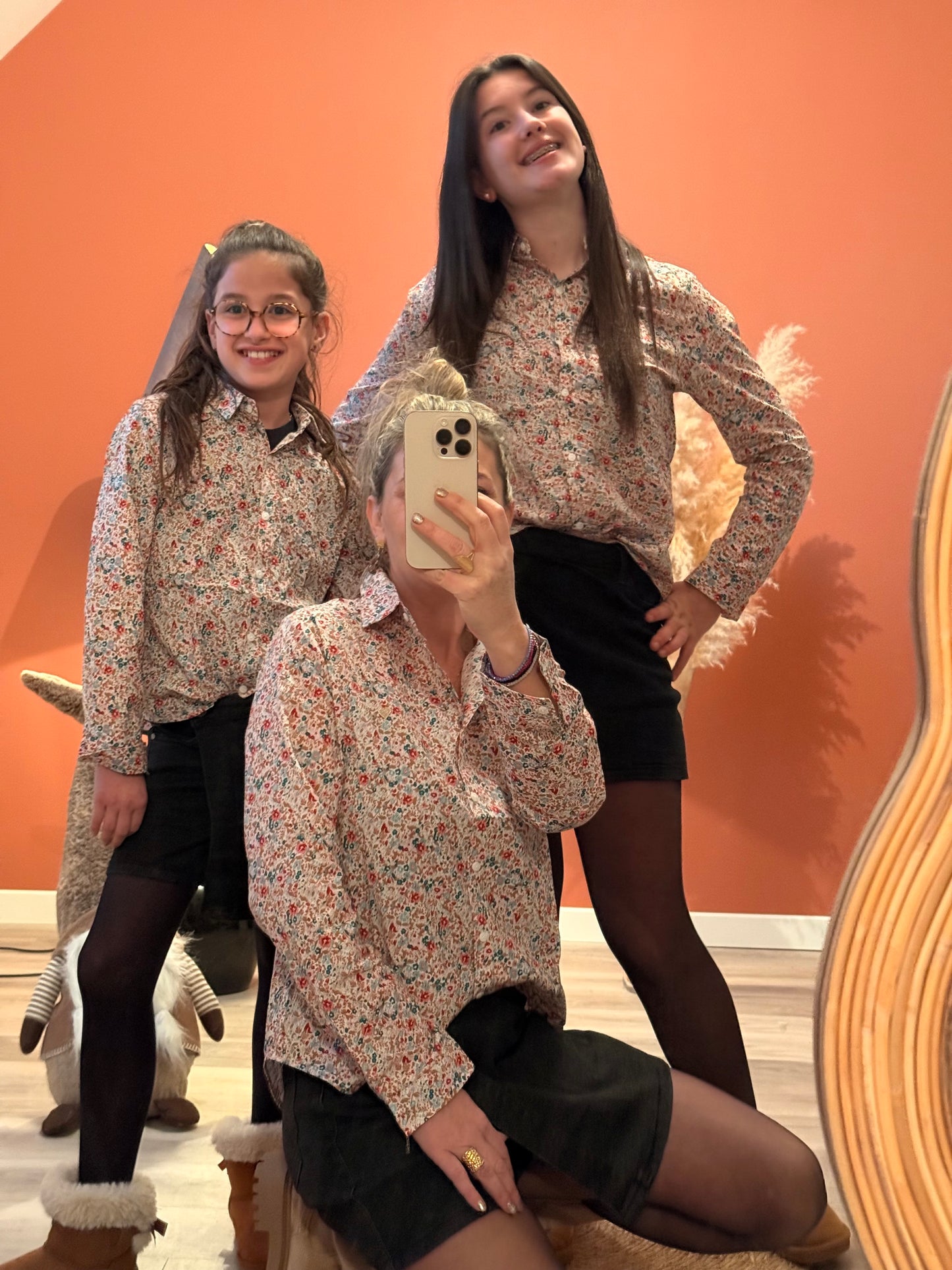 Chemise enfant matchy matchy