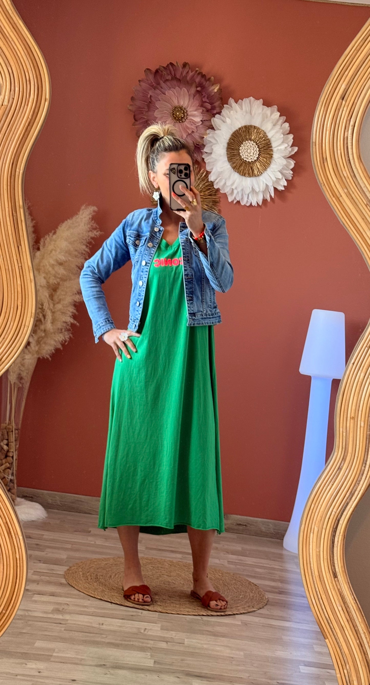 Robe longue Iconic